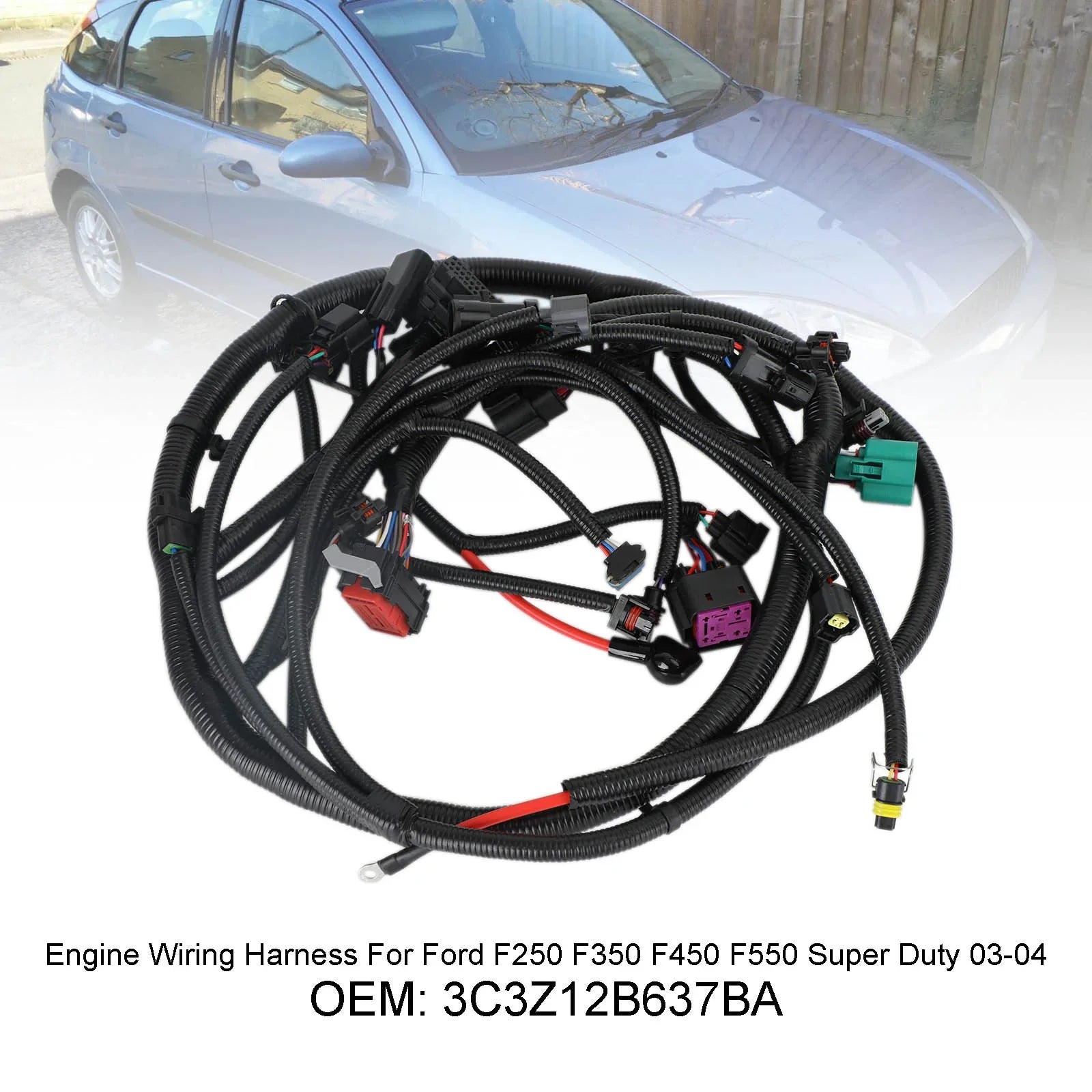 03-04 FORD F250 F350 F450 F550 iz z Withy Strow 3C3Z12B637BA