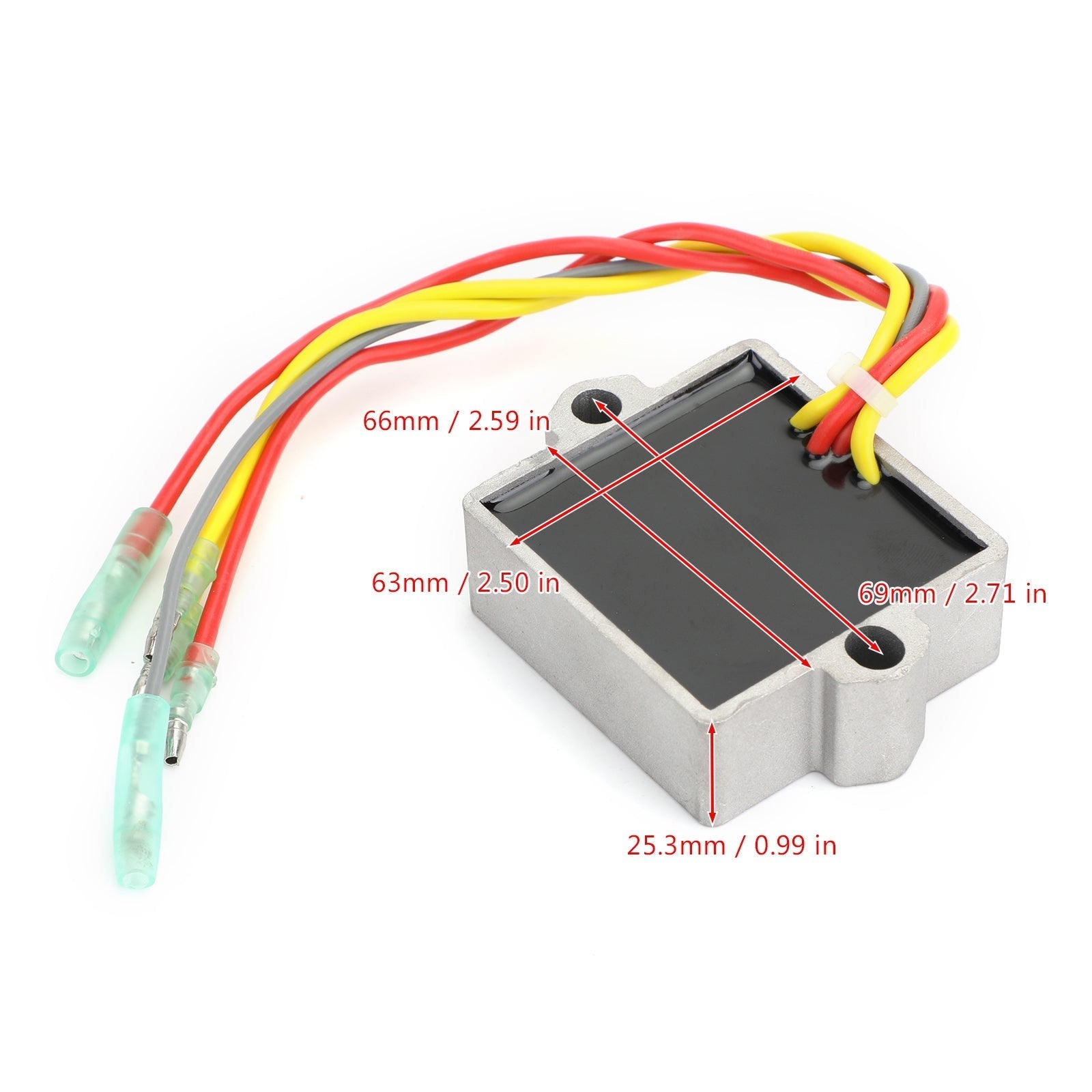 Uusi 5-johtiminen tasasuuntaajan säädin Mercury Marinerille 883072T2 830179T 815279-5 Generic