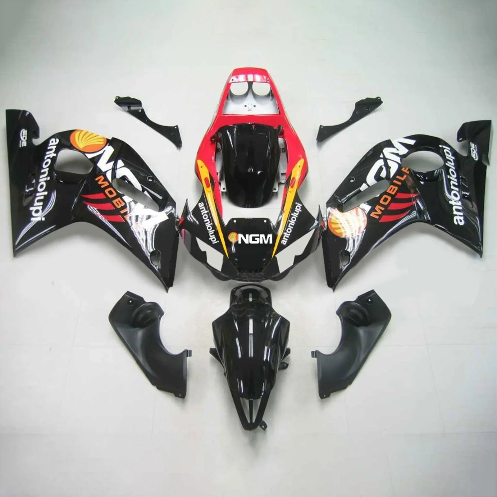 Amotopart Sealing Kit za Yamaha YZF 600 R6 1998-2002 Generic