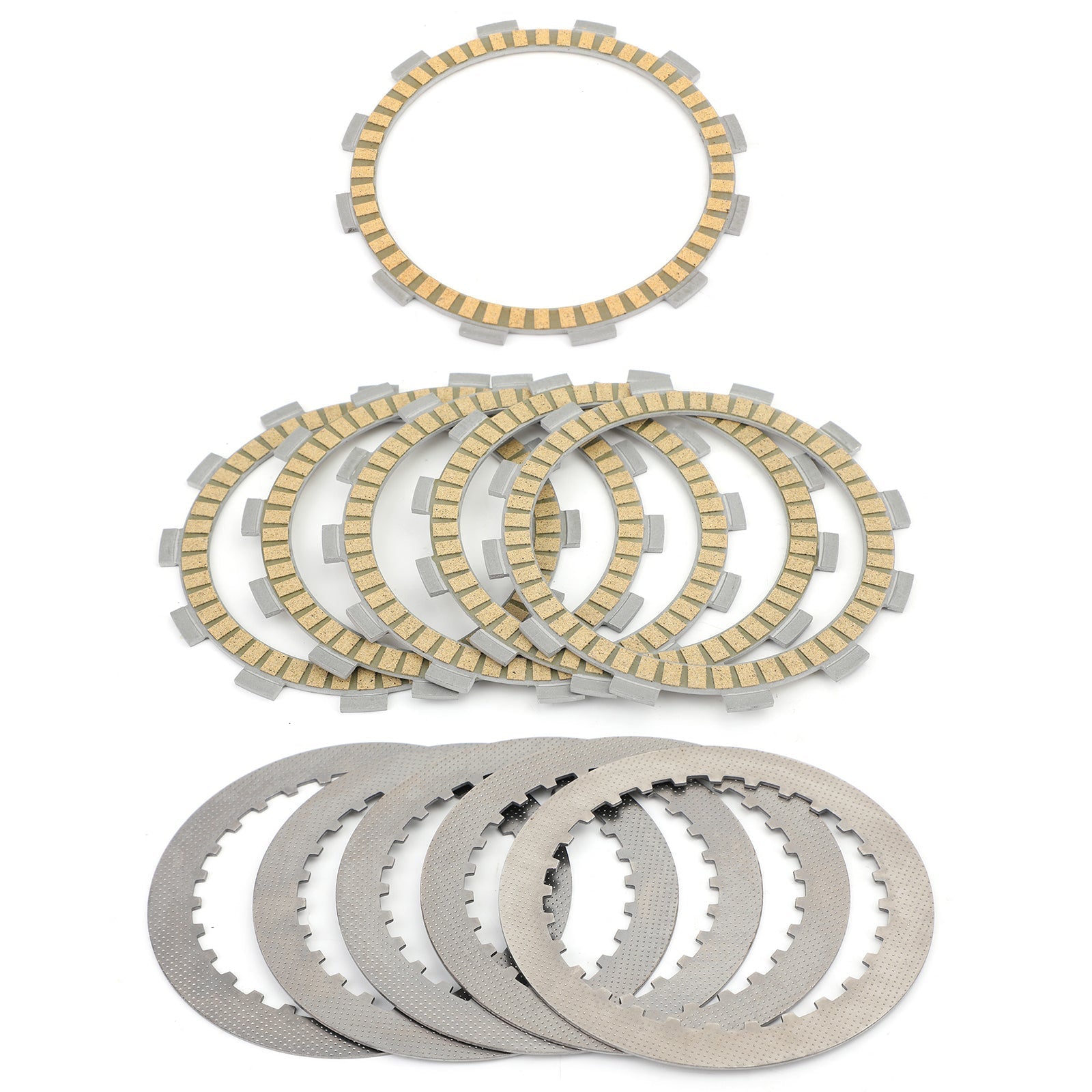 Kit Frizione e Dischi Attrito in Acciaio per Suzuki SP DR 500 600 LS 400 650 1981-2017 Generic