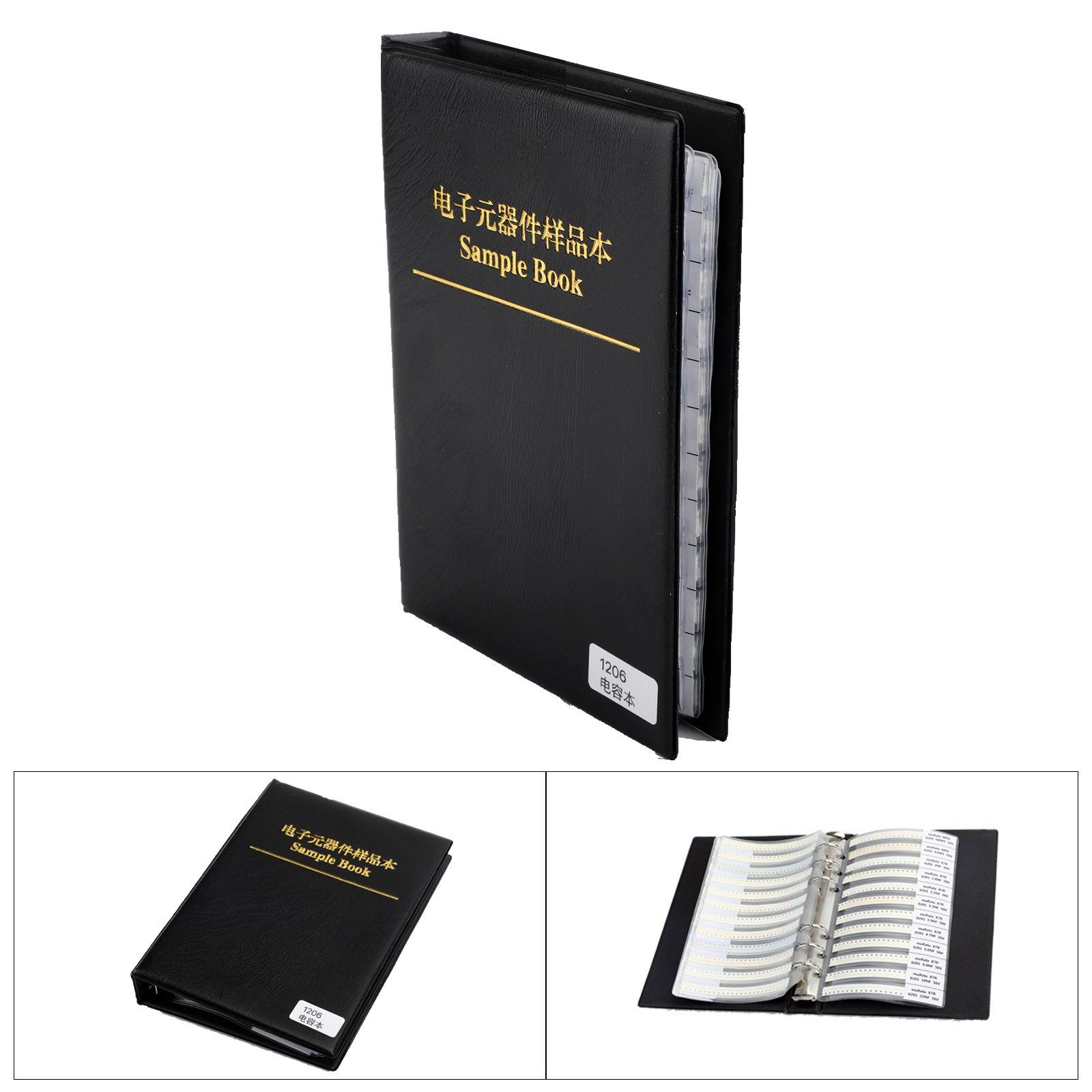 SMD1206 Próbka kondensatora 80 wartości*25szt.=2000szt. Zestaw kondensatorów SMD