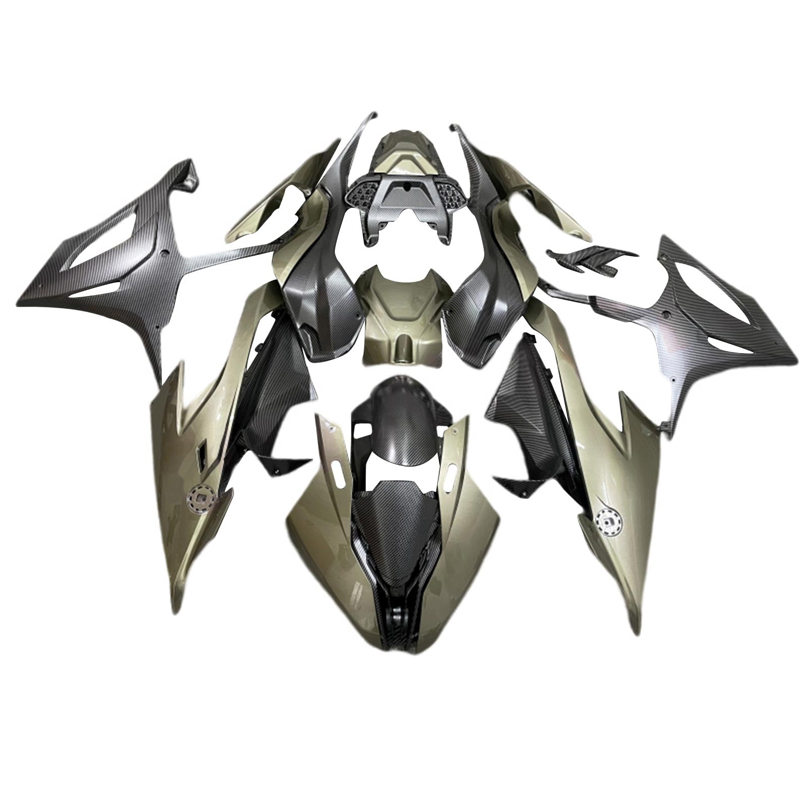 Amotopart BMW M1000RR S1000RR 2019-2022 Kuipset Carrosserie ABS Kunststof