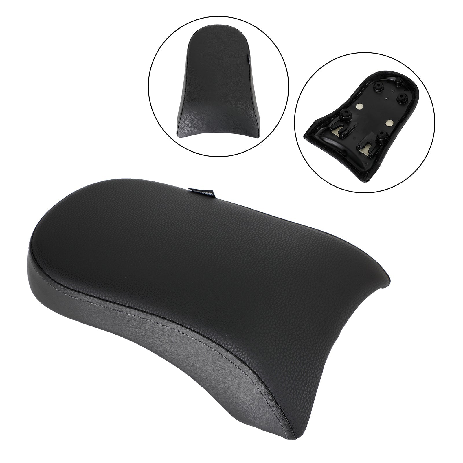 Sillín de asiento de pasajero trasero negro plano para bicicletas Bmw R18 2020-2022 2021