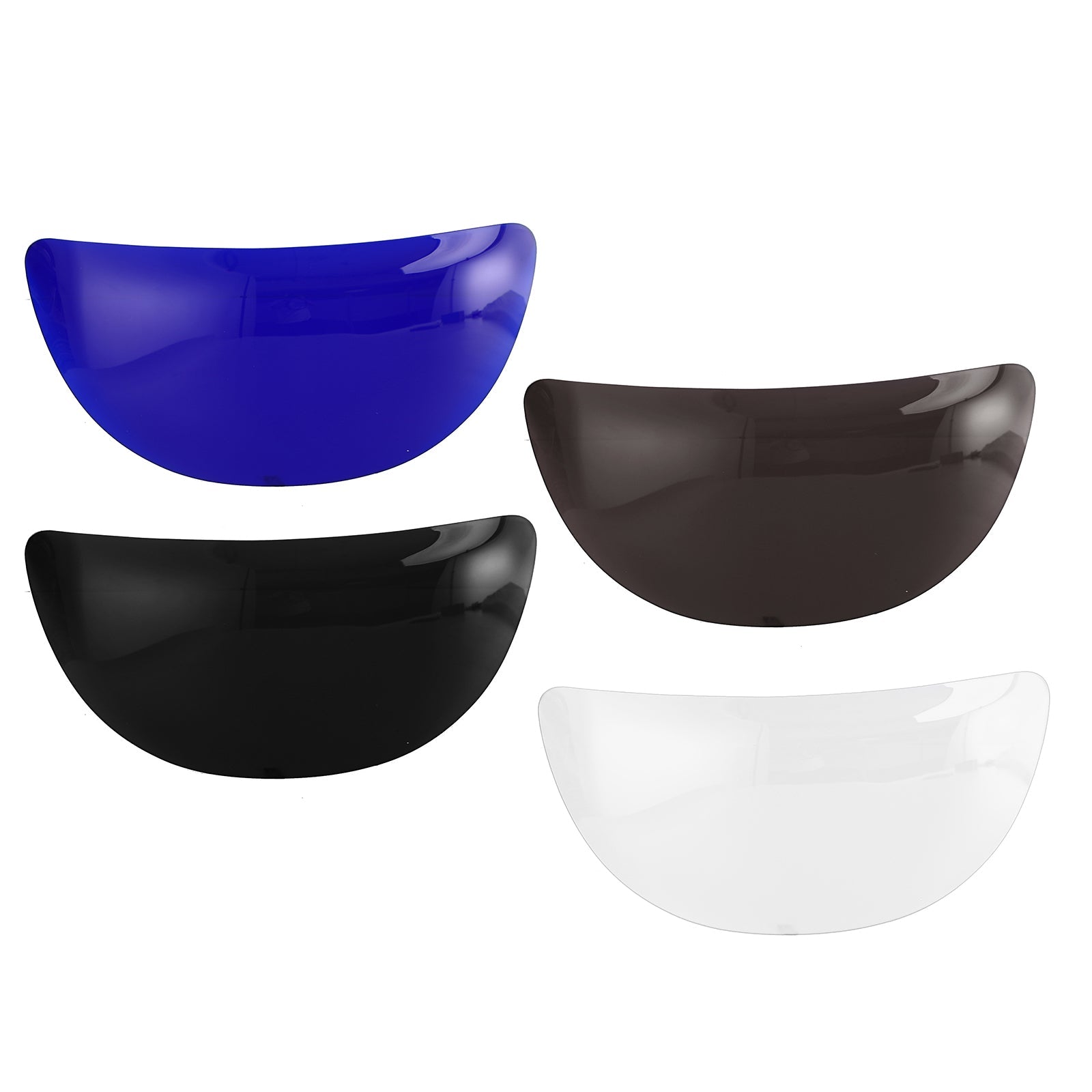 Voorste koplamp Lens Protector Geschikt voor BMW K1200LT K 1200 LT 05-09 Generiek blauw