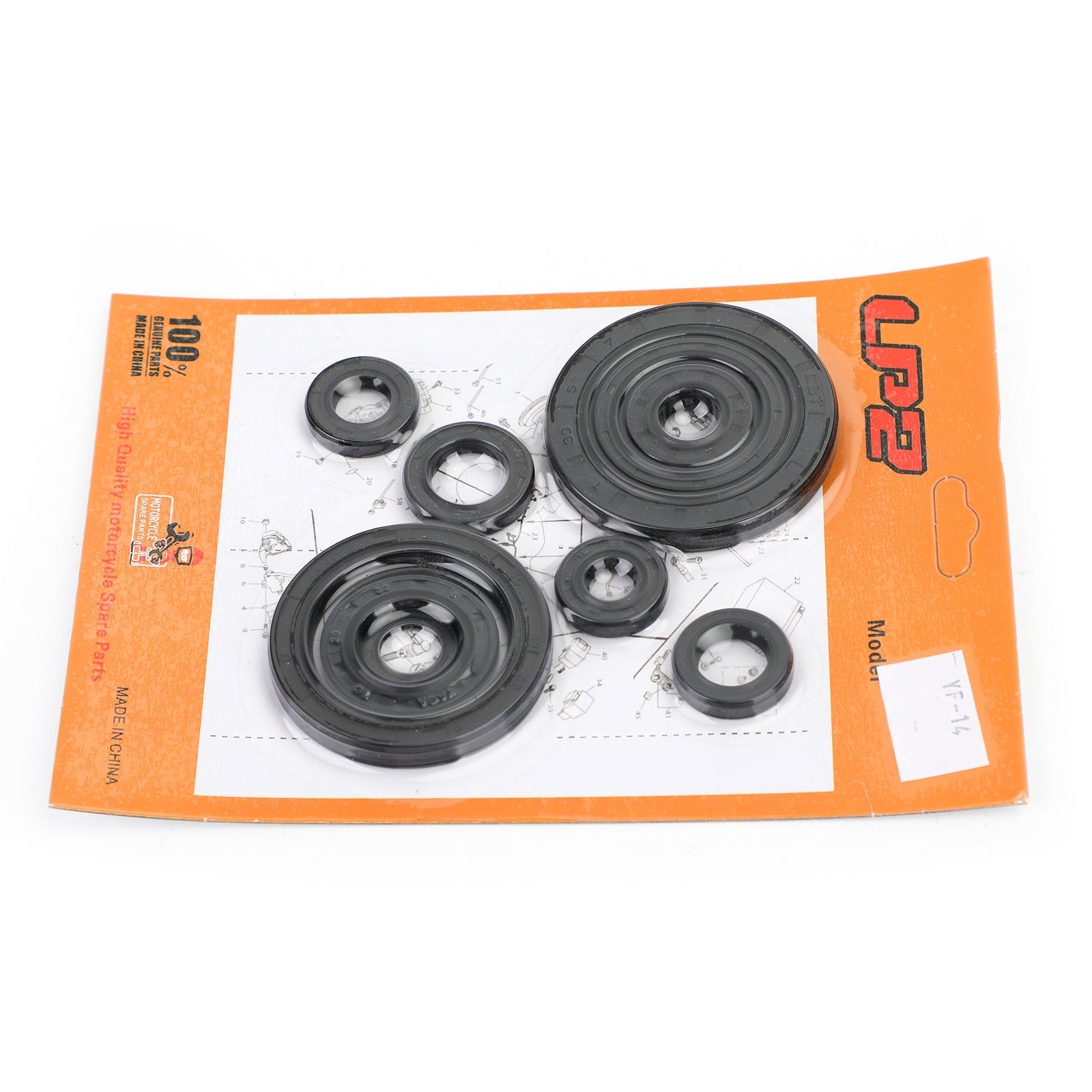 10 sztuk zestaw uszczelek olejowych silnika dla Honda CRF250R 2004-2009 CRF250X 2004-2017 Generic