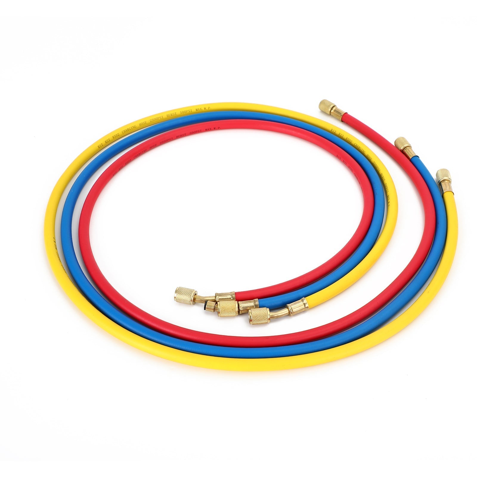 1/4" SAE 60" 5' Cevi za polnjenje klimatske naprave Cev za hladilno sredstvo R134A Klimatska naprava