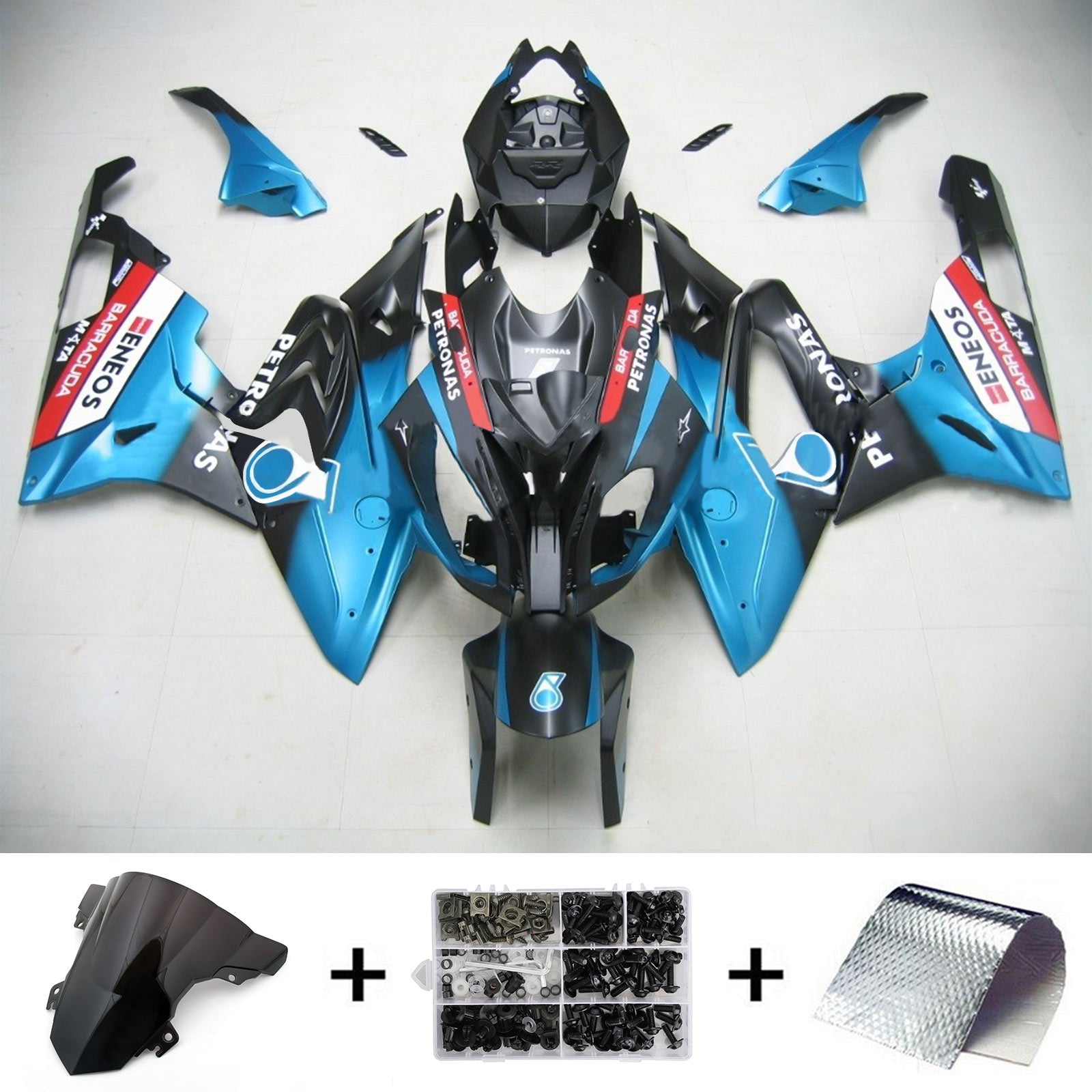 Amotopart Kit de Carenado para BMW S1000RR 2017-2018 Carrocería Plástico ABS Genérico