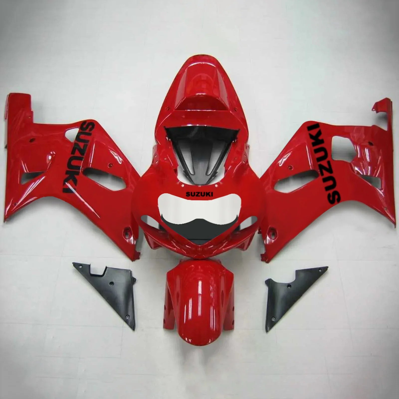 Amotopart Suzuki GSXR750 2001-2003 Kit de carenado de carrocería de plástico ABS