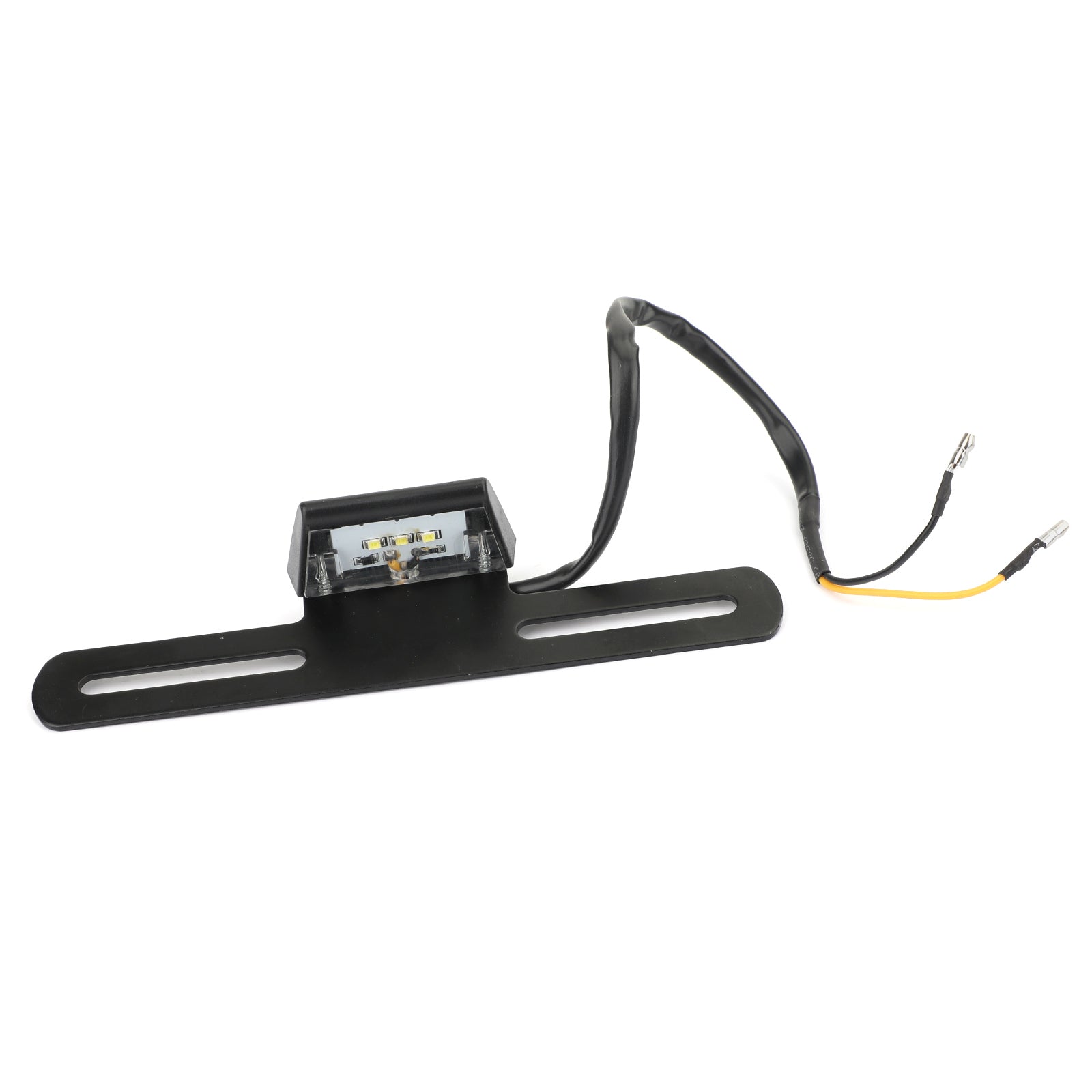 Universaali moottoripyörän rekisterikilven pidike yleisvalolla