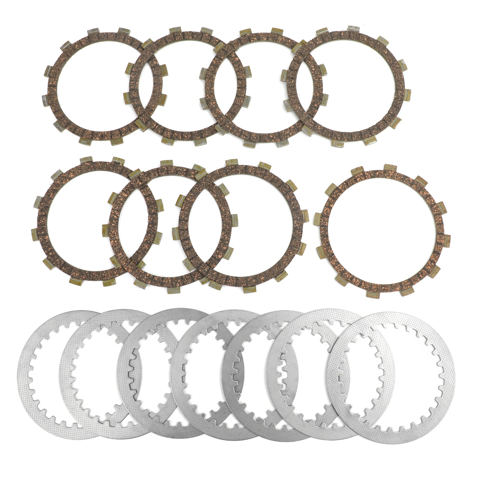 Kit Frizione e Dischi Attrito in Acciaio per Yamaha 5Y1-16321-00 XT550 5Y3 XT550J Generico