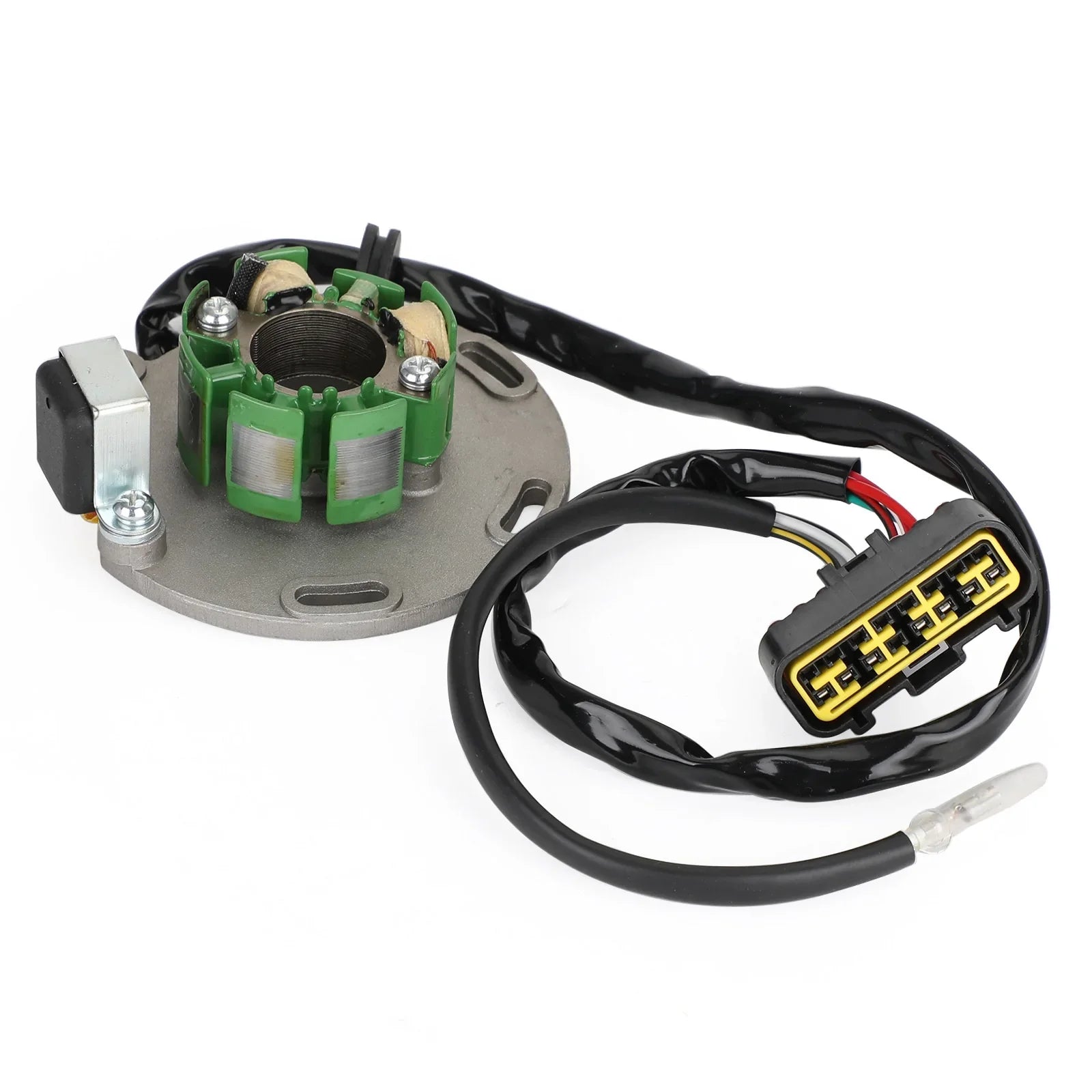 CONJUNTO DE BASE DEL ESTATOR DEL GENERADOR Compatible con HUSQVARNA CR 125 CR125 1998-2007 Genérico