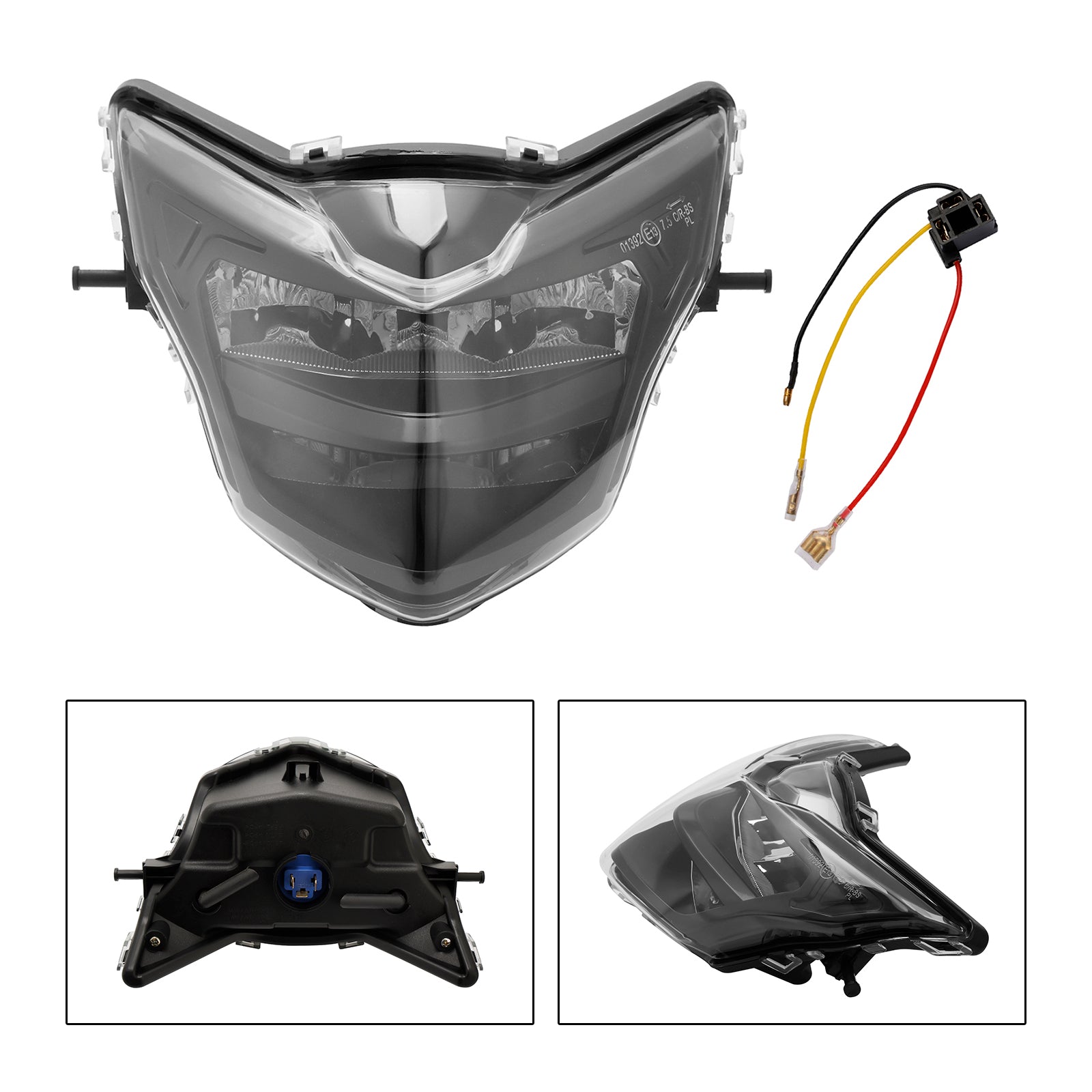 Yamaha LC135 V2-V6 V3 Cabeza delantero de la cabeza protectora Gril LED