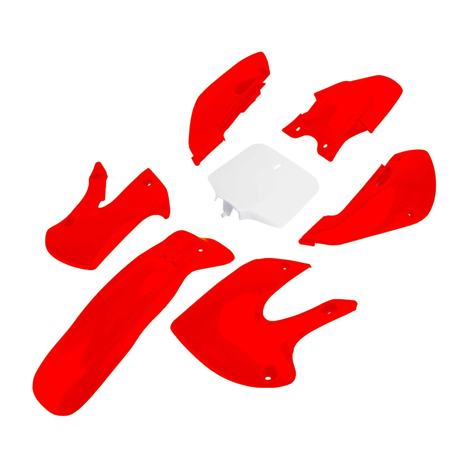 kawasaki klx110 klx65 RM65 DRZ110 Kit de carénage de carrosserie en plastique ABS 'injection