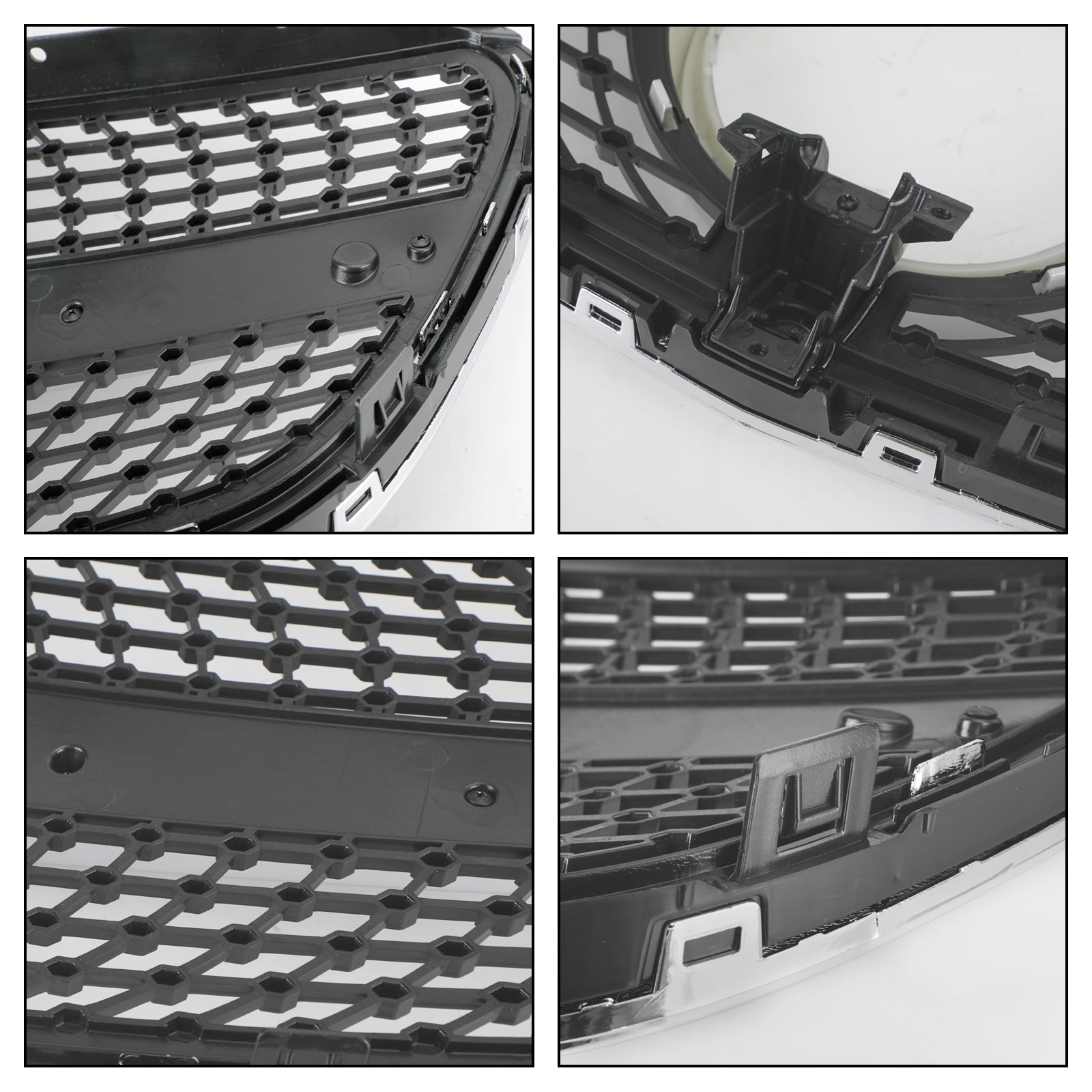 Mercedes Benz Classe V W447 2014-03.2019 Grille de calandre supérieure avant diamant