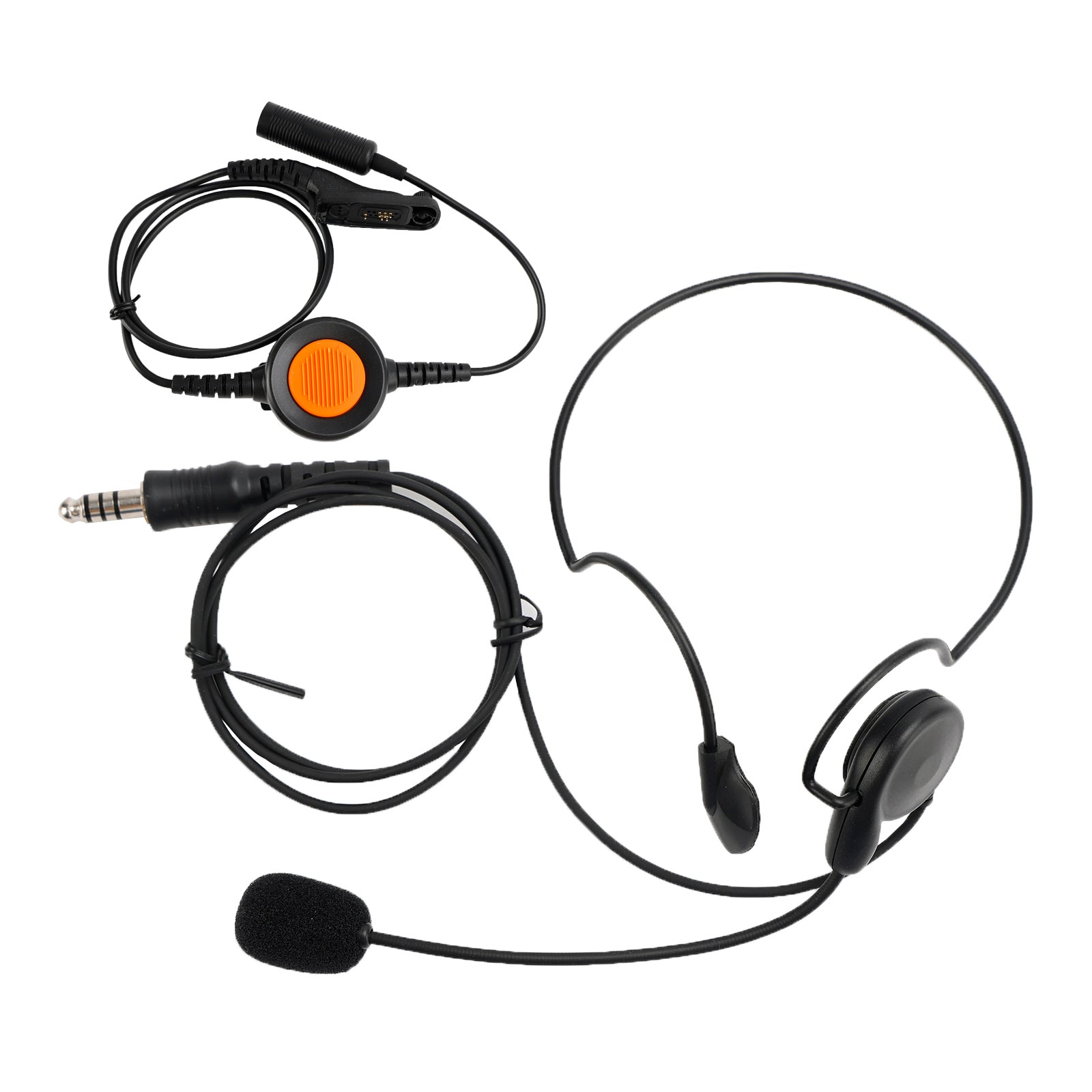 7.1-C7 Achterstekker Tactische Headset 6 Pin U94 PTT voor XiR P8200/P8208/P8260