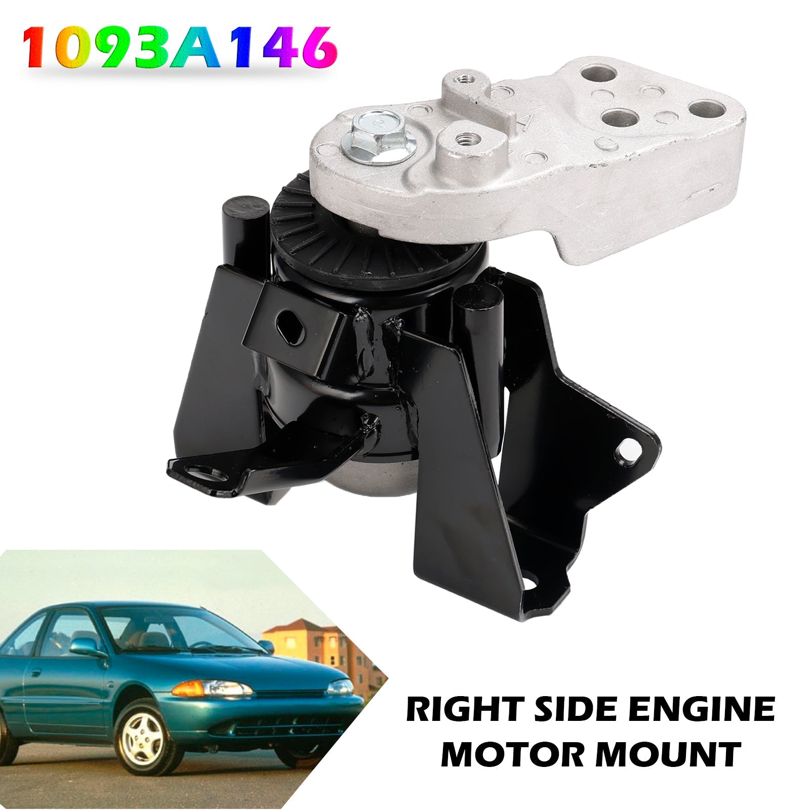 Support de moteur côté droit 2014-2018 Mitsubishi Mirage 1093A146 Fedex Express