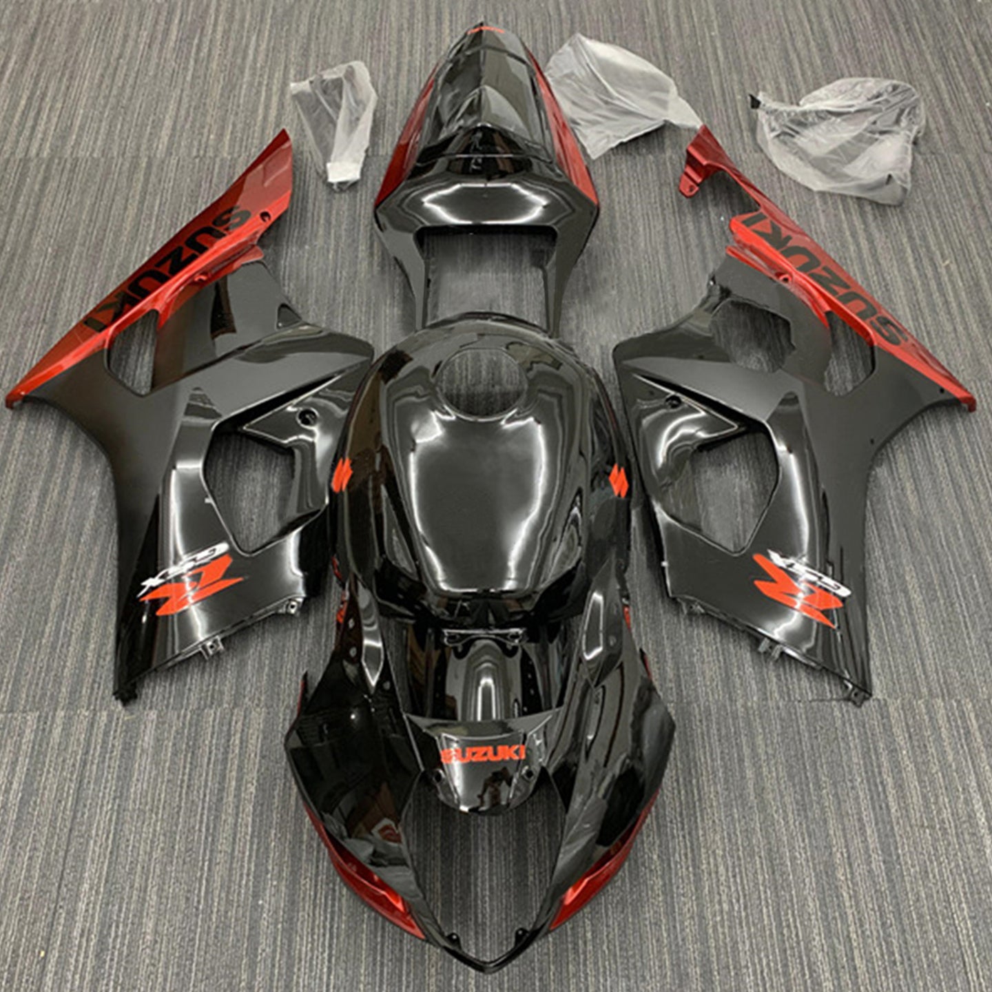 Amotopart Suzuki GSXR1000 2003-2004 K3 Kit Carroserie Plastic Abs