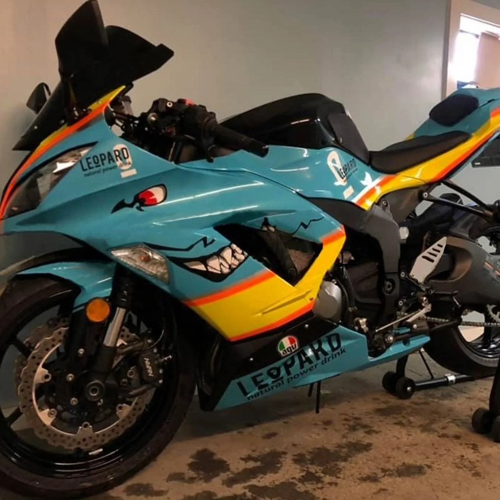 Amotopart kuipset voor Kawasaki ZX6R 636 2013-2018 Generiek