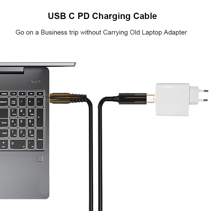 Kabel ładujący USB PD typu C 4,0 * 1,35 mm Odpowiedni dla ASUS Q503UA Q503U Q503
