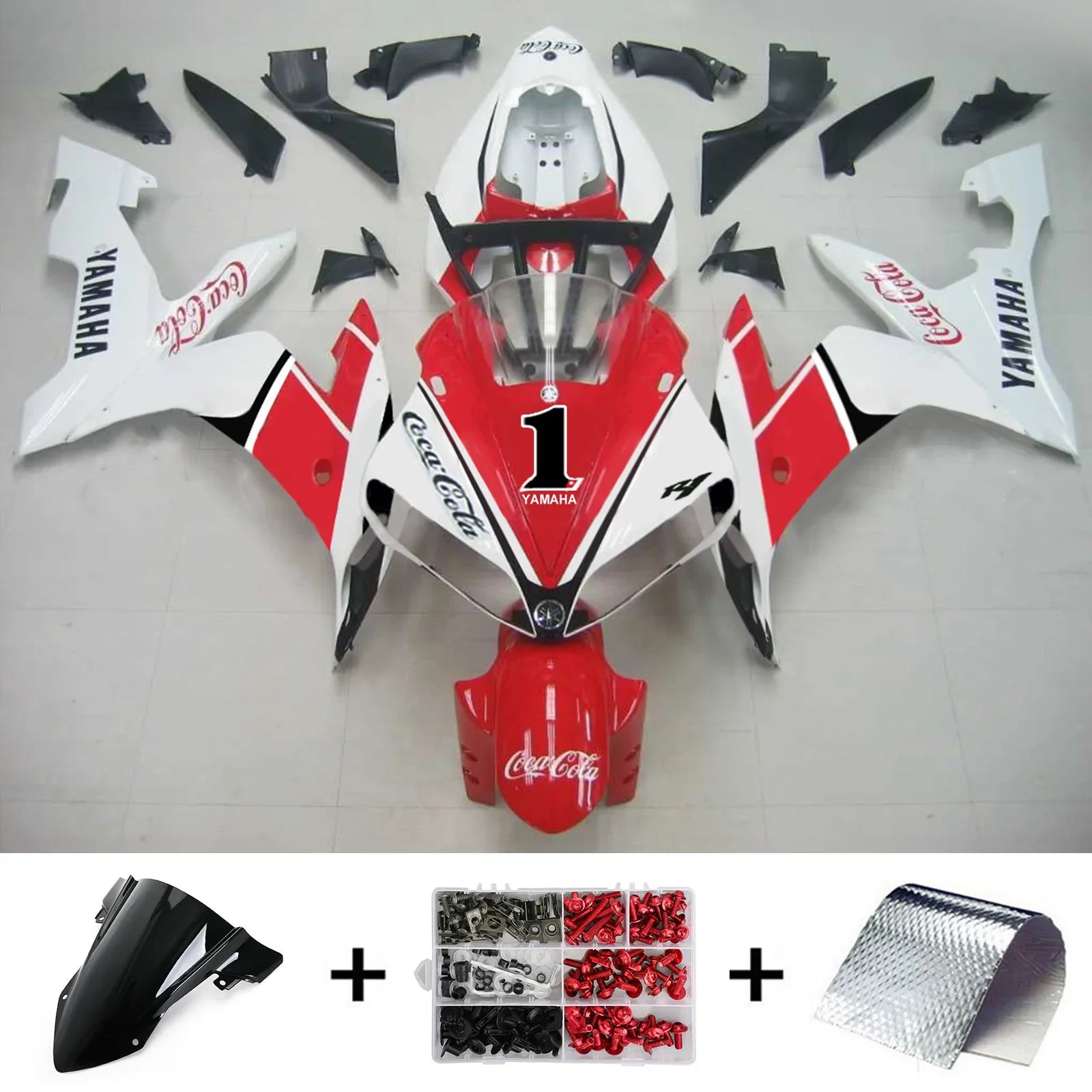 Kit de carenado Amotopart para Yamaha YZF 1000 R1 2004-2006 genérico