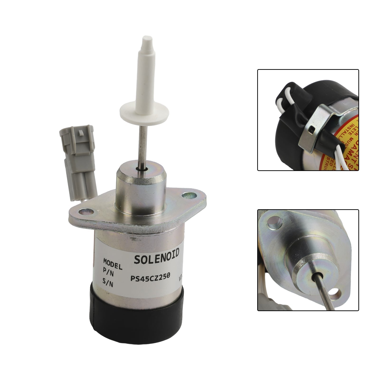 Solenoide di arresto carburante PS45CZ250 per solenoide attuatore Kubota D1503 V2203