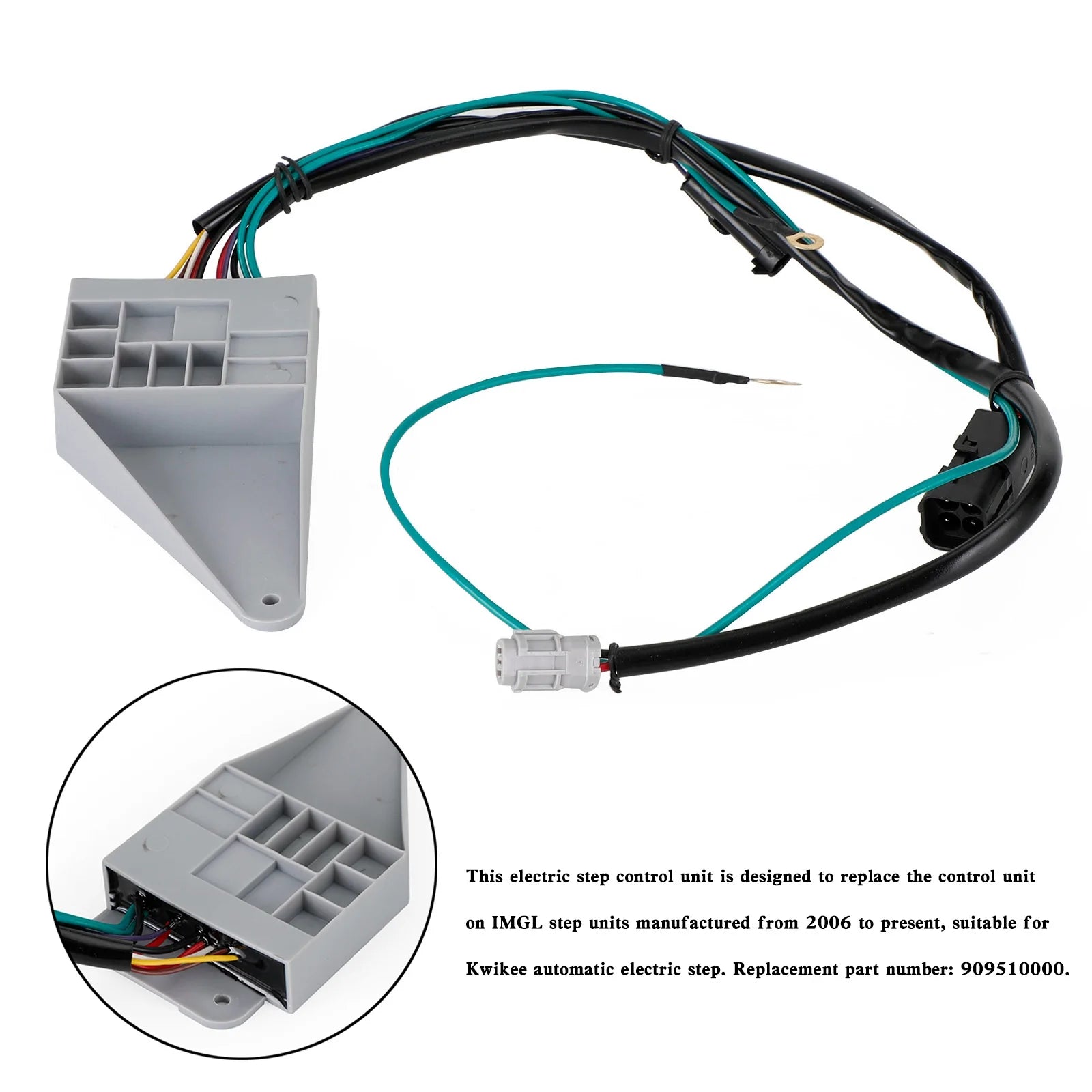 Ensemble d'unité de commande IMGL/9510 Step Control pour Kwikee Electric Step 909510000