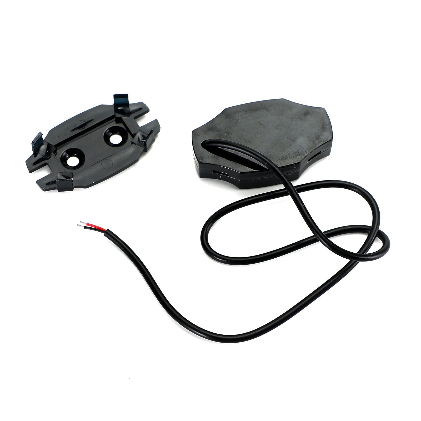 Voltímetro con pantalla Led para motocicleta, 12V, medidor de voltaje, probador de voltios, genérico, 1 ud.