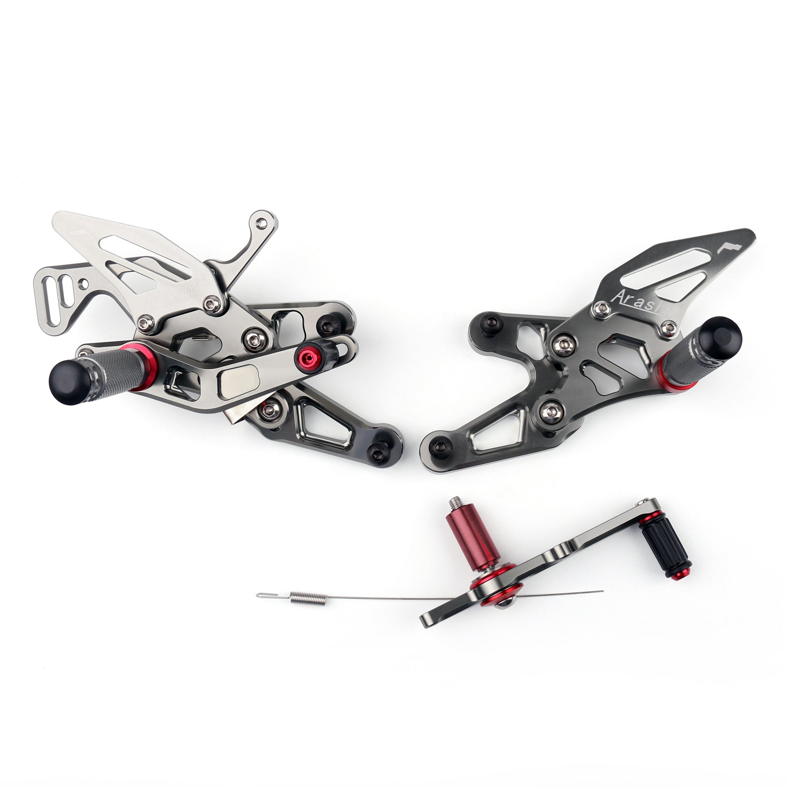 Repose-pieds de course CNC ensembles reculés ensemble de repose-pieds arrière pour BMW S1000RR 2015-2018 générique