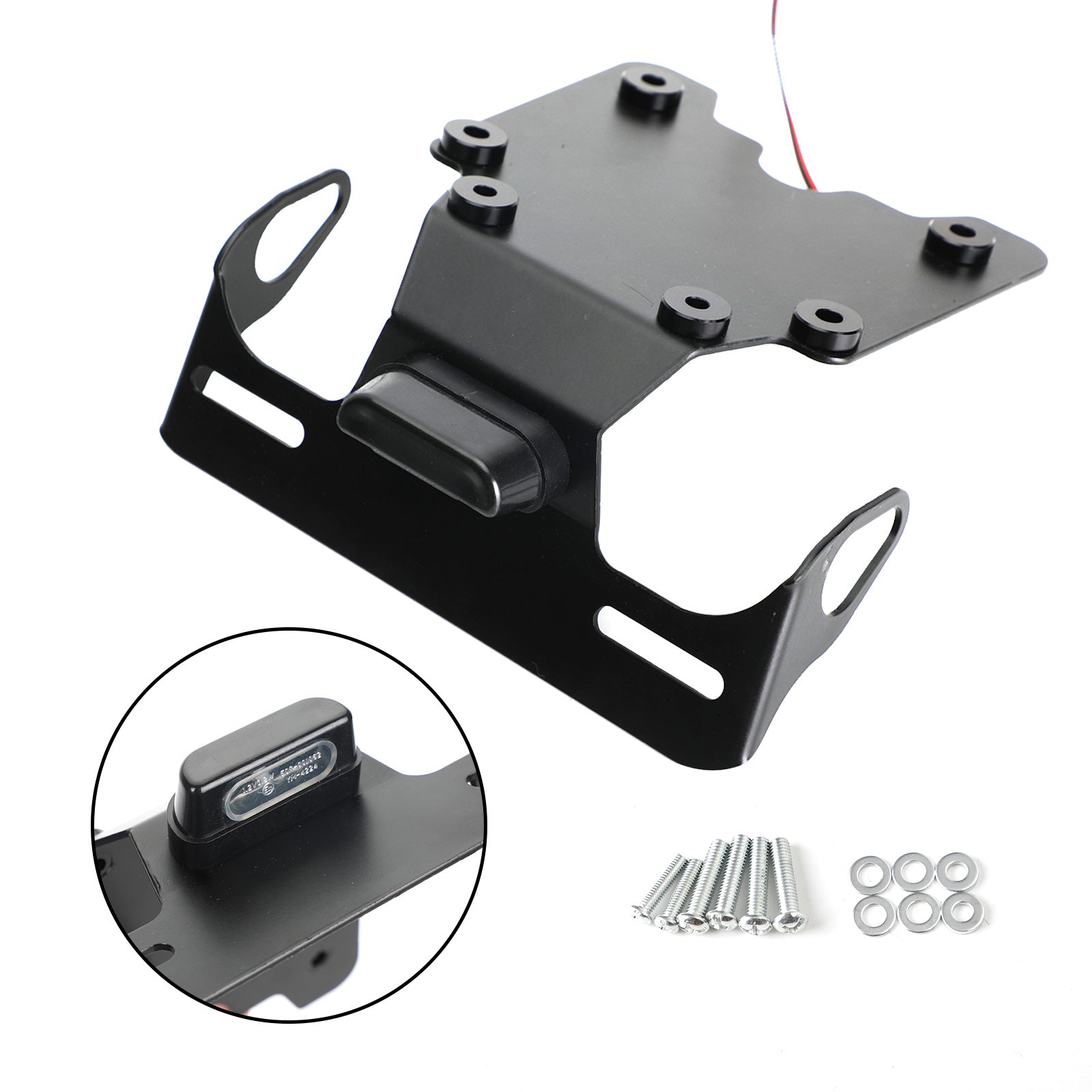 Uchwyt na tablicę rejestracyjną wspornik ramy dla YAMAHA Tenere 700 XTZ700/Rally 2019-2022 Generic