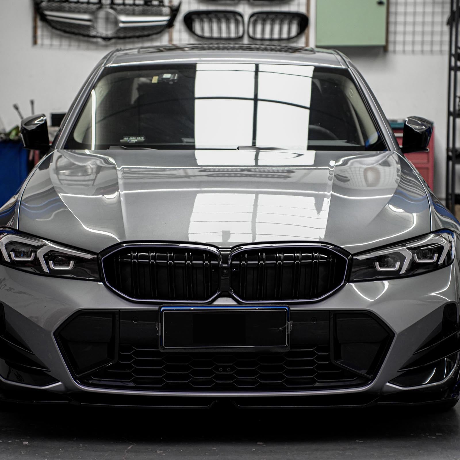 Griglia anteriore nera a doppia linea BMW Serie 3 G20 G28 2023-2024