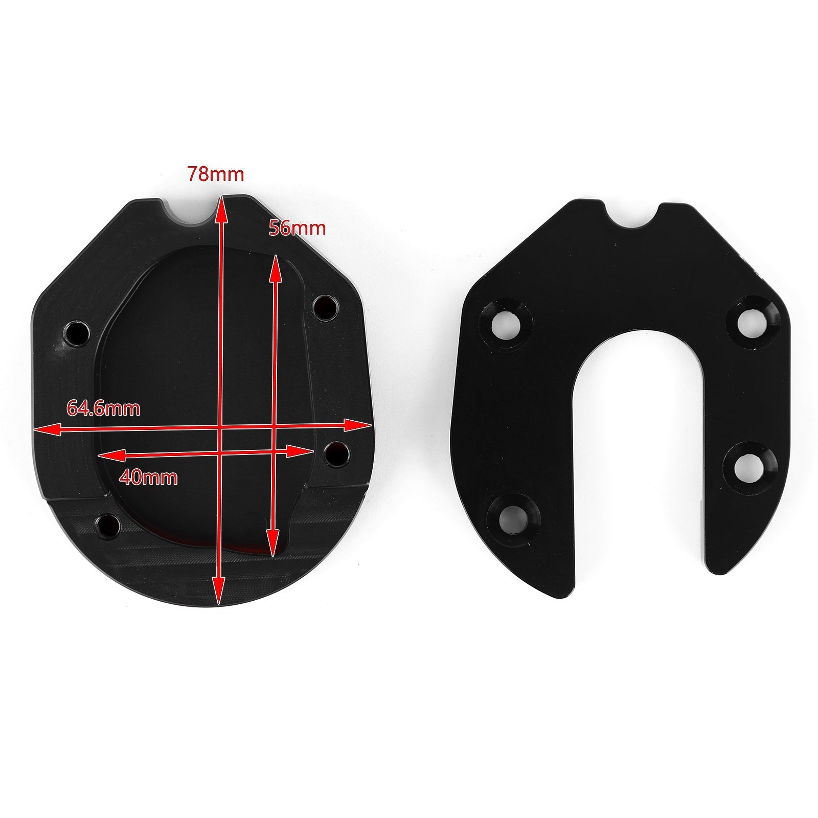 Kopalnia Powiększ podkładkę płytką płytką dla Hondy Forza 350/300/250/125 2018-2021 Generic