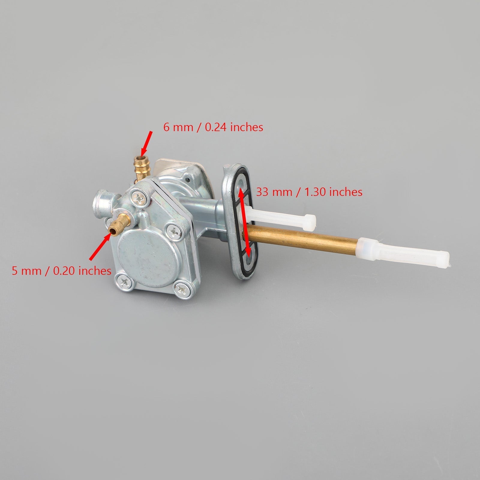 Rubinetto Carburante per Suzuki DR125 DR125SE DR200SE DR200 DR200S 44300-44AB0 Generico