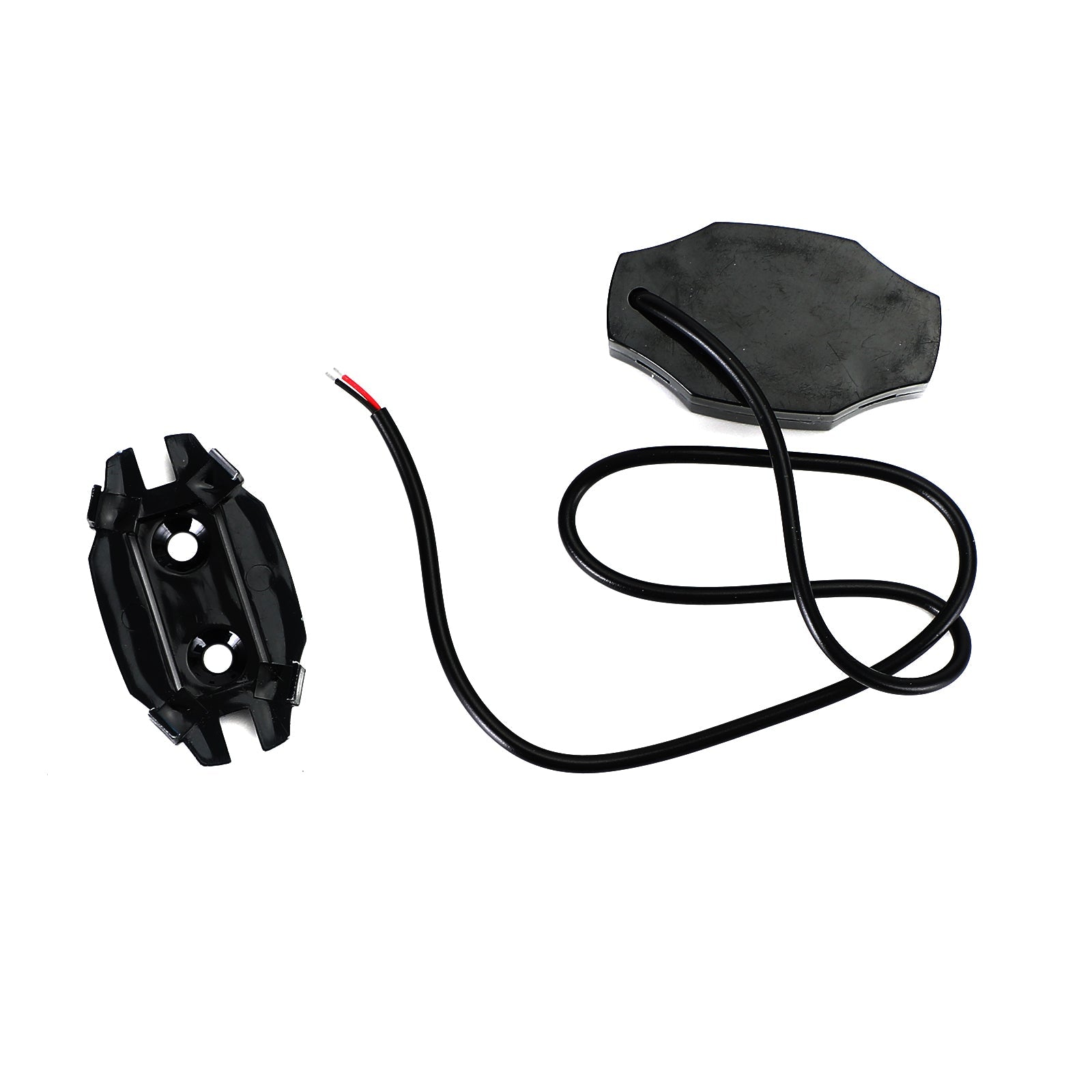 Voltímetro con pantalla Led para motocicleta, 12V, medidor de voltaje, probador de voltios, genérico, 1 ud.