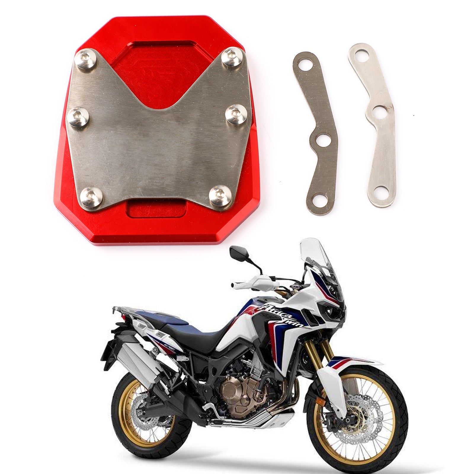 Coussinet de plaque de béquille latérale pour HONDA CRF 1100 L AFRICA TWIN/ADV (2020) générique