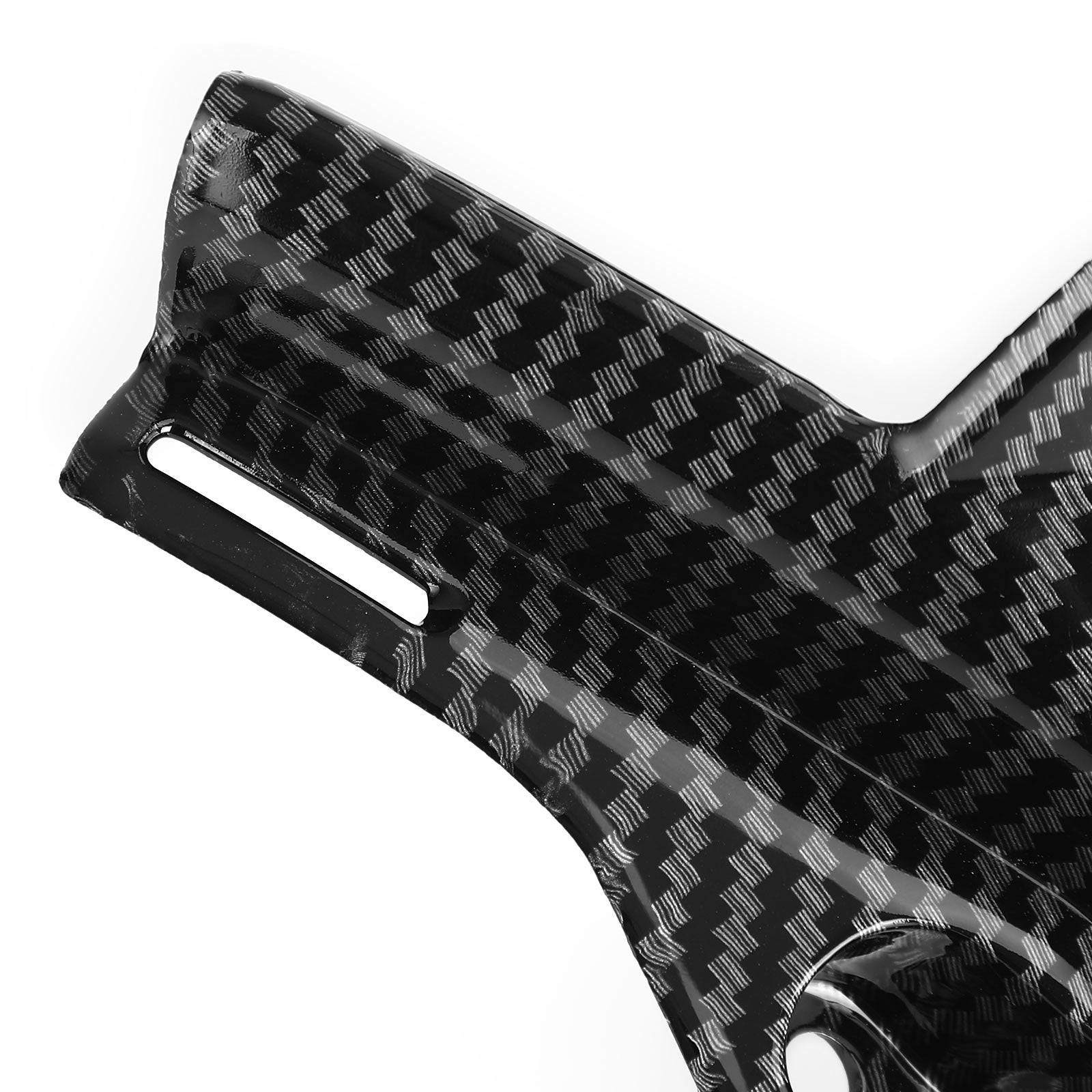 Garniture de capot de serrure à clé avant en carbone pour Honda CB650R CBR650R 2019-2021 générique