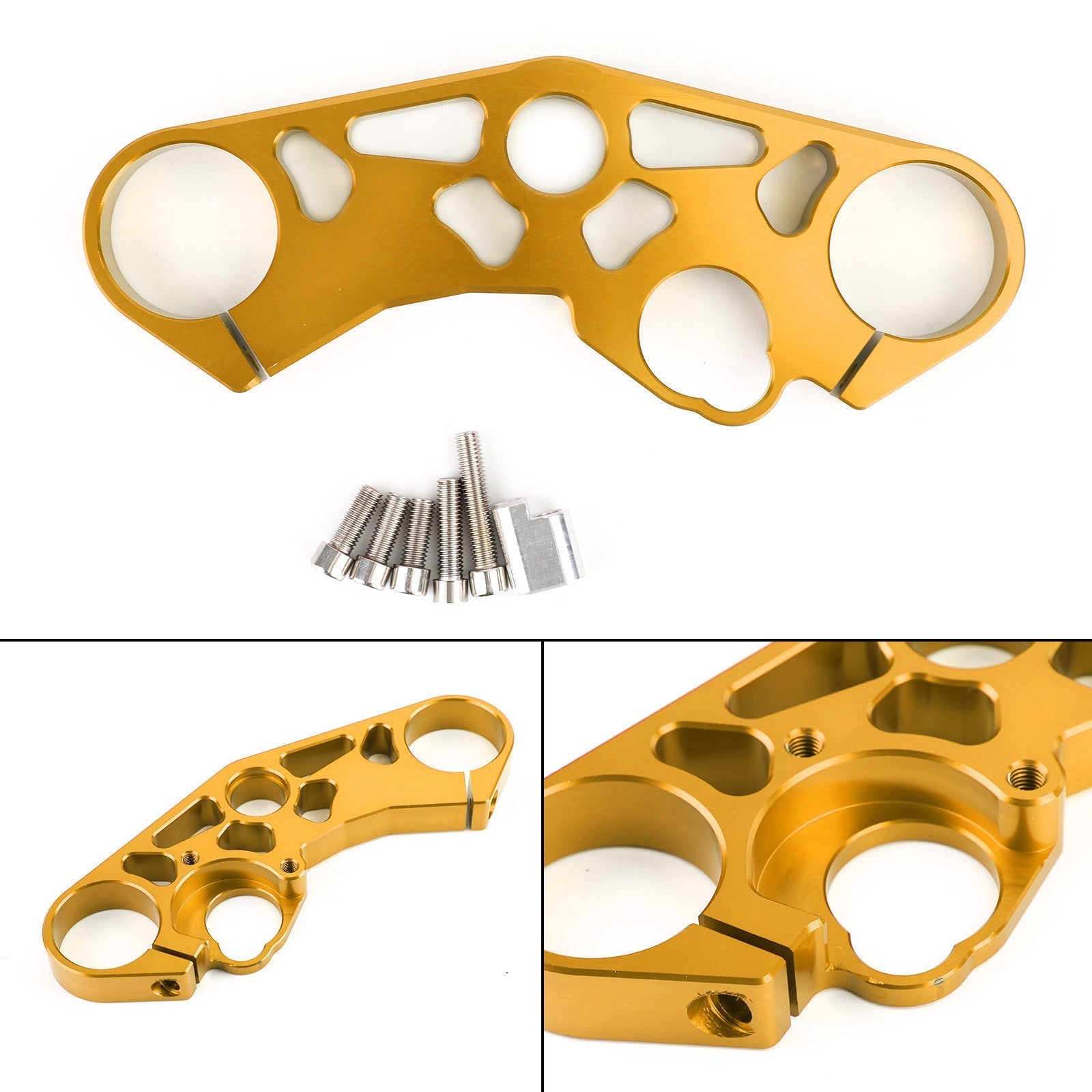 Suzuki GSXR 600 750 1000 bajando los alicates superiores antes de la camiseta de la horquilla