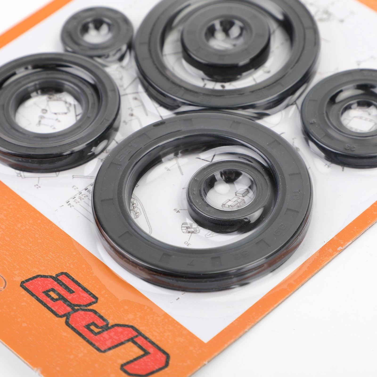 10 sztuk zestaw uszczelek olejowych silnika dla Honda CRF450R CRF 450 2002-2006 2005 2004 2003 Generic