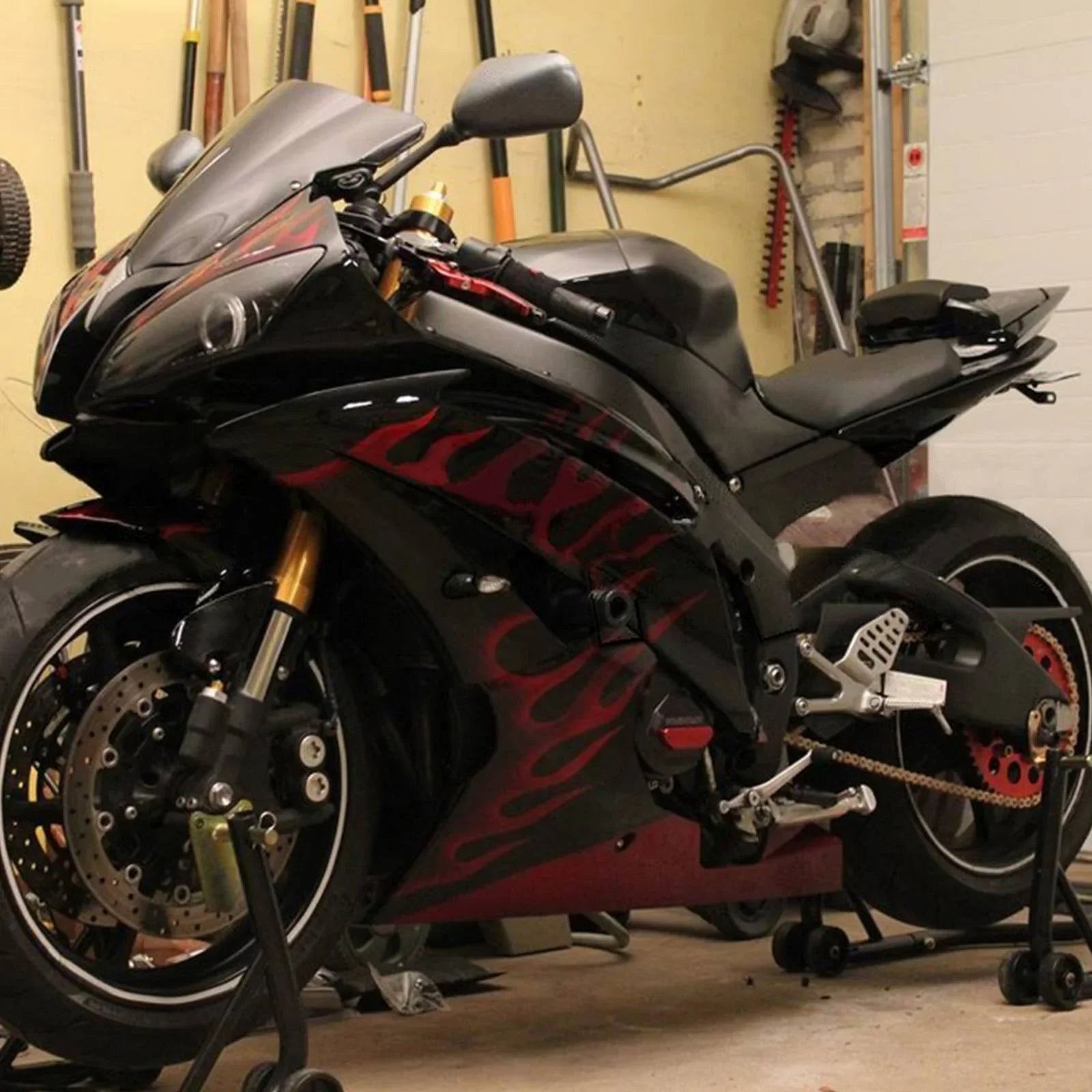 Amotopart Sealing Kit za Yamaha YZF 600 R6 2008-2016 generic