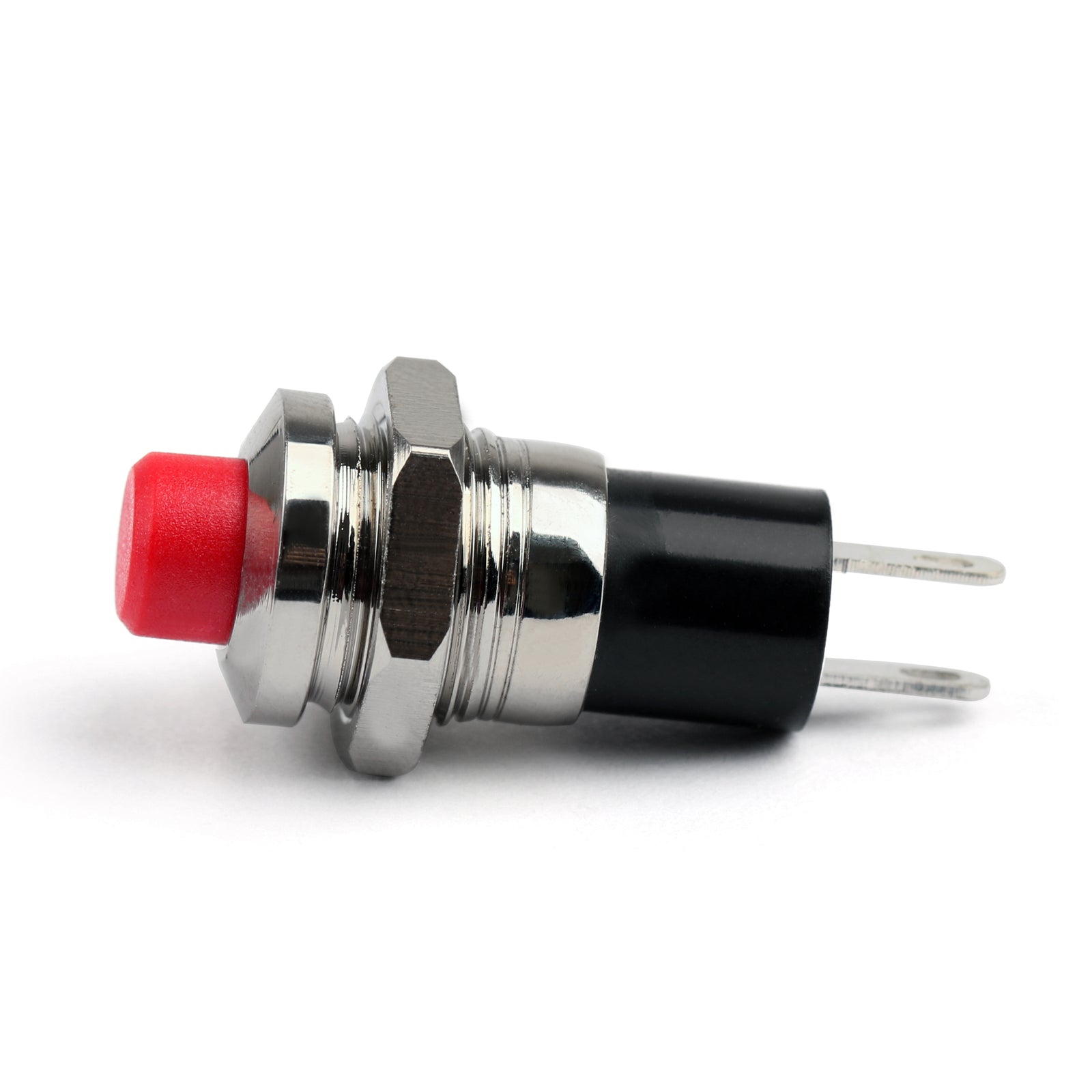 Nuova mini mini PPST Pusher Momentana N/O Accensione ON/OFF 10 mm R/B Stop per auto/barca