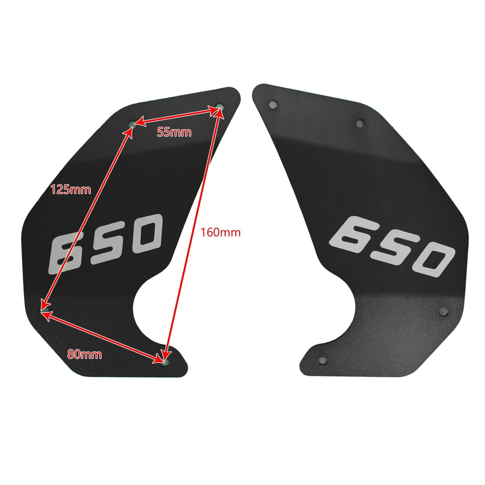 CNC Motorafdekking Plaque voor Kawasaki Vulcan S Abs VN650 15-20 Cafe 16-20 EN650 Generic