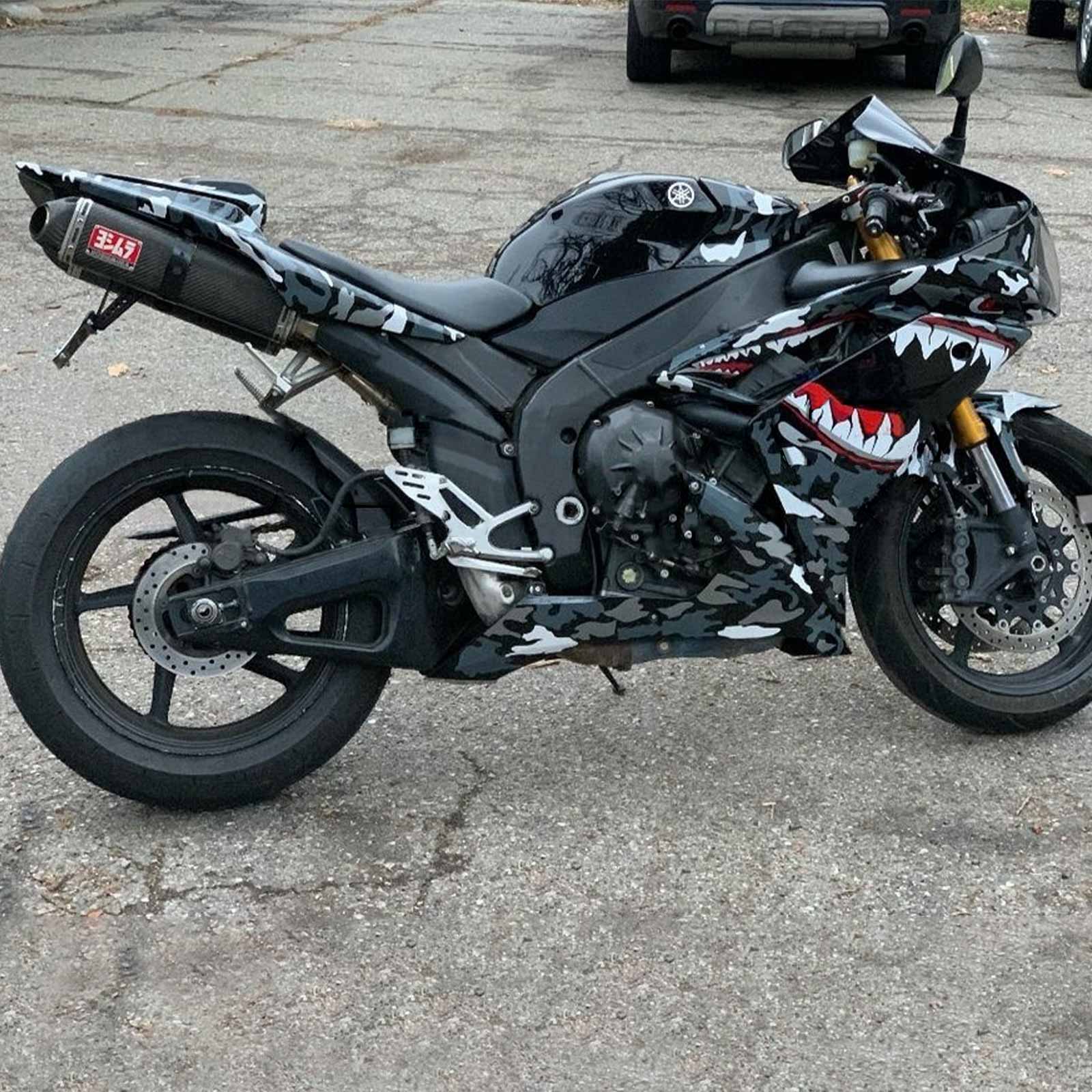 Kit de carénage Amotopart pour Yamaha YZF 1000 R1 2007-2008 générique