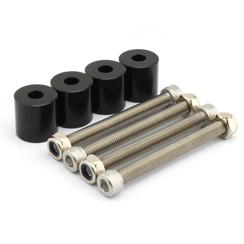 Musta 1" ohjaustangon noususarja Suzuki Hayabusa GSX 1300R 99-19 Generic