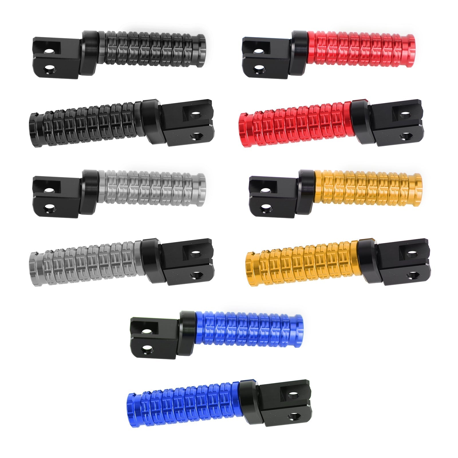 Voetsteunen voor voetsteun voor Triumph Street Triple 765/R/S 1200 RR/RS 675/R/RX generiek