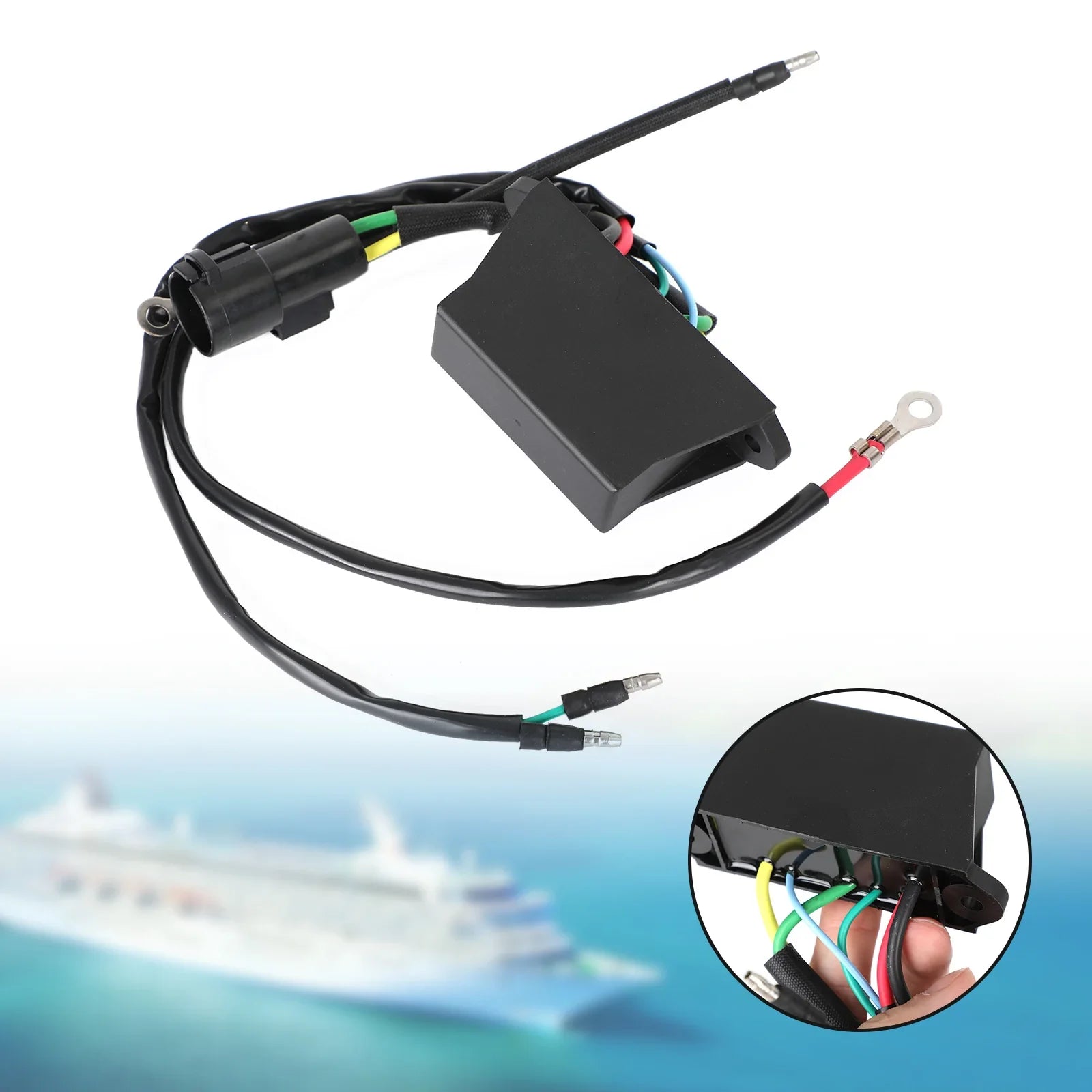 Unità sistema di accensione CDI per Honda BF35 BF40 BF45 BF50 38550-ZV5-822