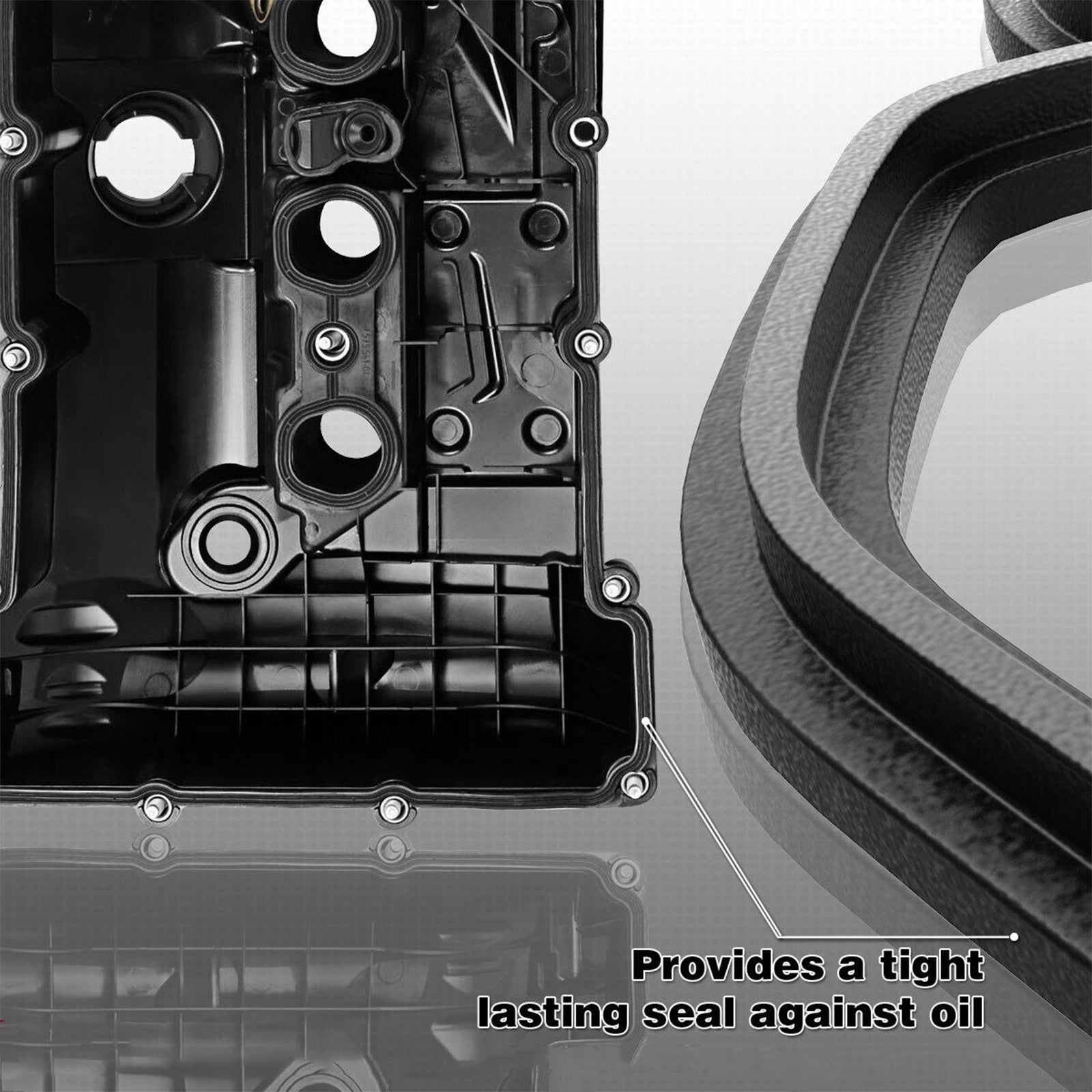 Couvercle de soupape BMW 528i 2008-2011 L6 3.0L avec boulons de joint 11127552281 URO011833 264-935