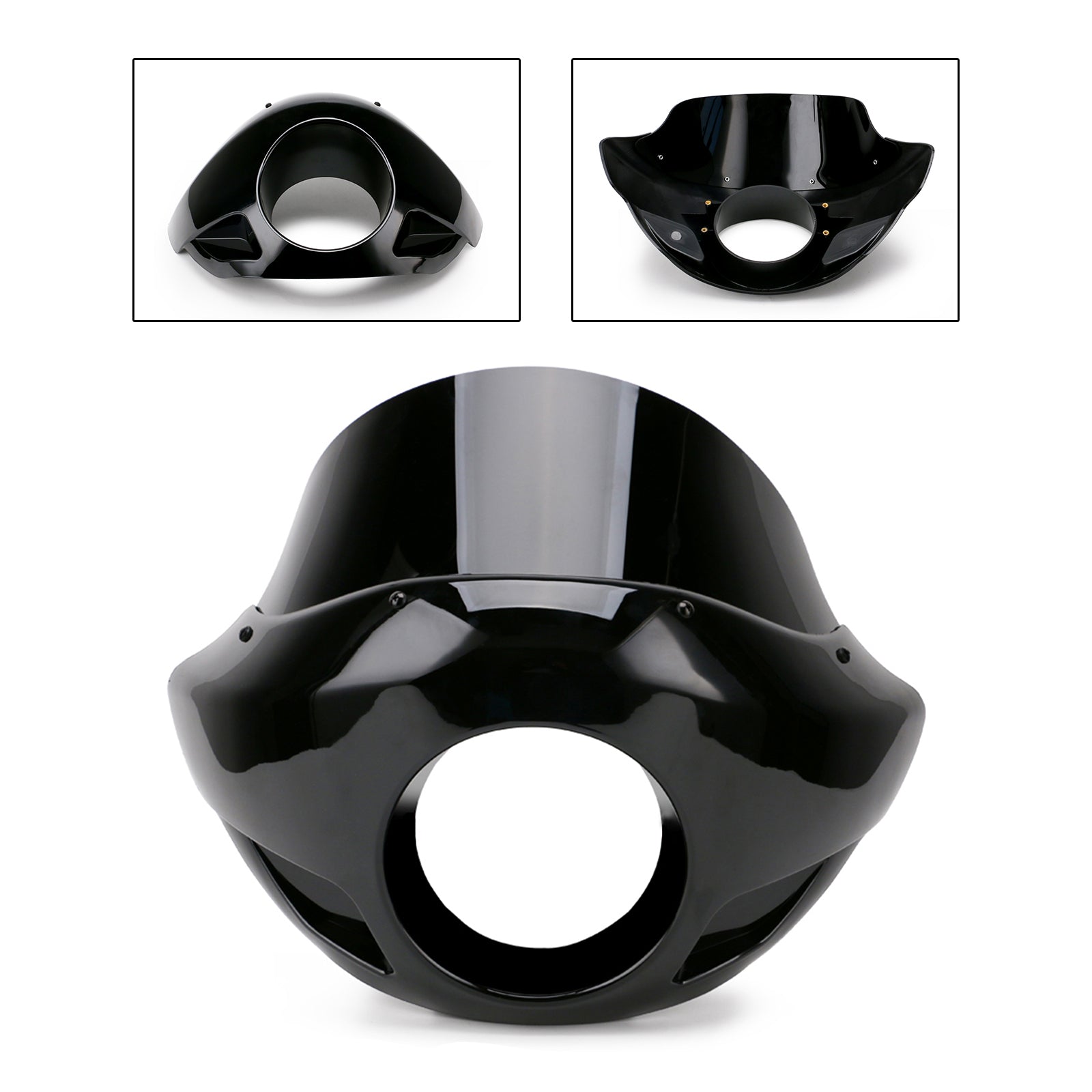 Forcelle da 35mm-49mm Fari da 5,75" Parabrezza Sportster Cupolino