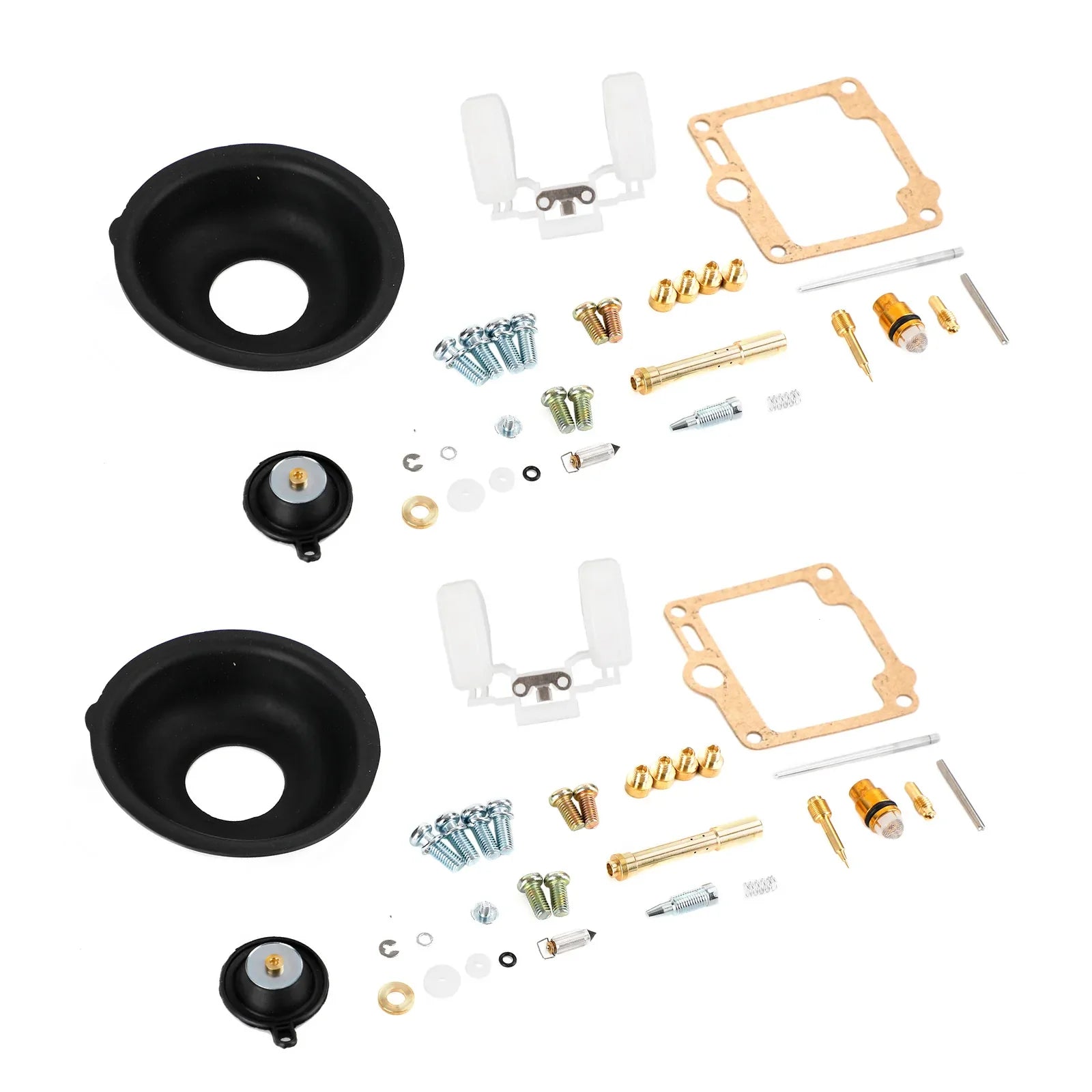 Kit di riparazione ricostruzione carburatore 2X per Yamaha Virago XV750 1988-1998 generico