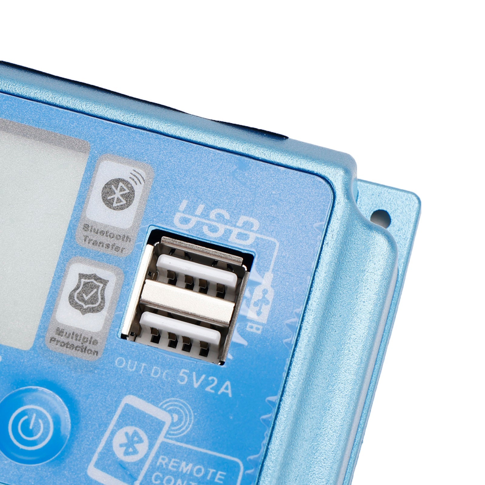 El cargador de cargador solar MPPT Bluetooth es adecuado para una batería de 12 V-60V