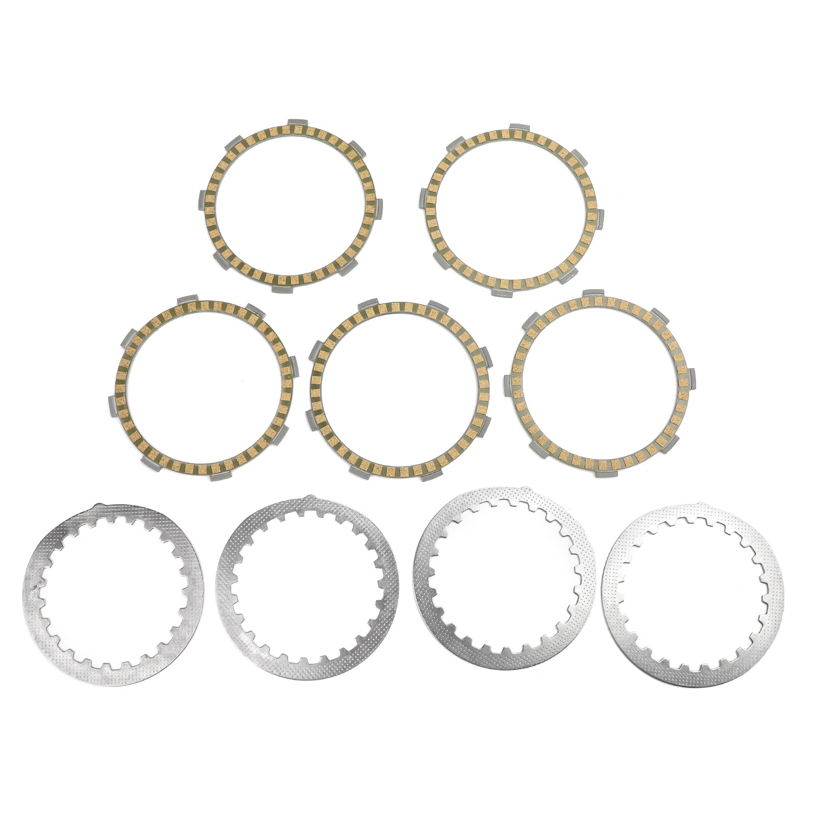 Kit de embrague de acero y placas de fricción para Yamaha XT125 RT100 RS100 TZR80 YBR125