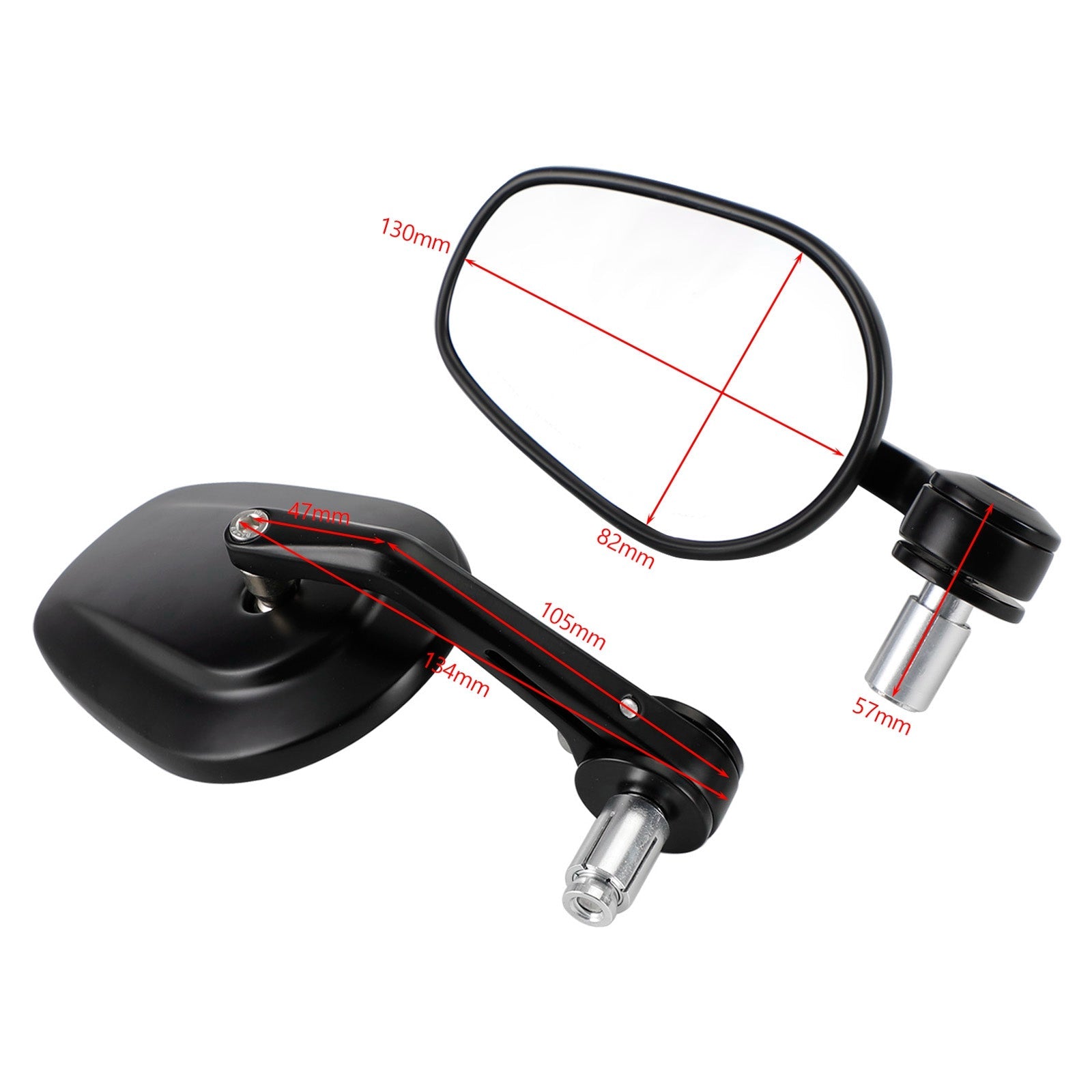 Yamaha MT 07 MT 09 MT-07 MT-09 XSR 700 900 CNC aluminium achteruitkijkspiegels